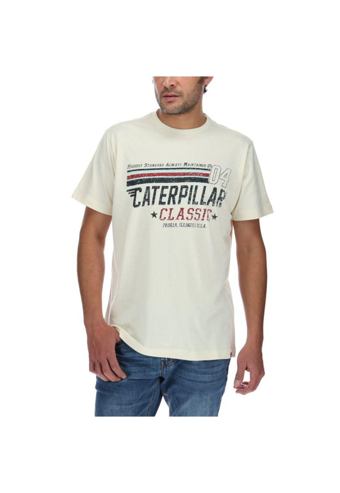 Polera Mc Hombre Classic Race Tee Crema-0