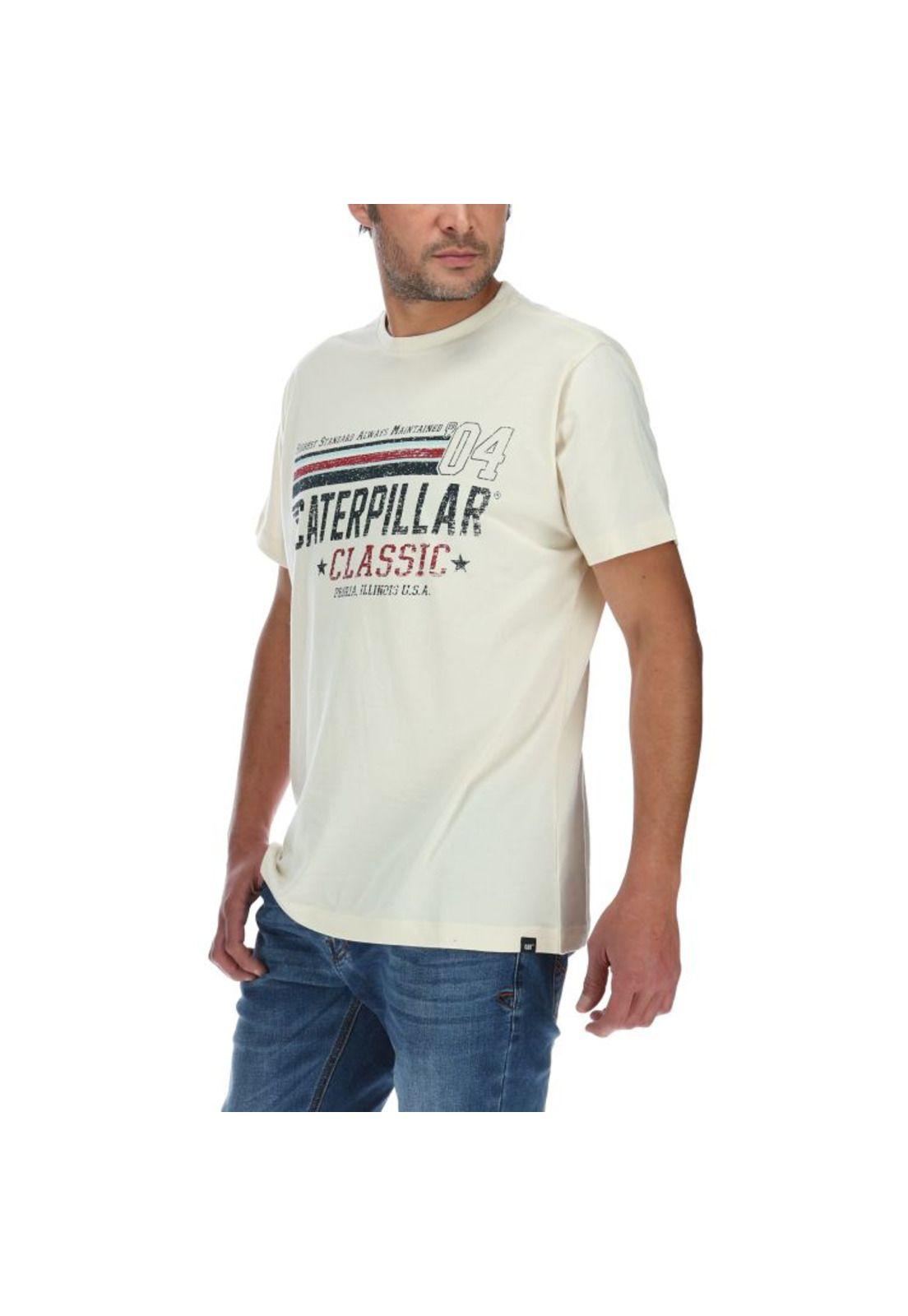 Polera Mc Hombre Classic Race Tee Crema-1