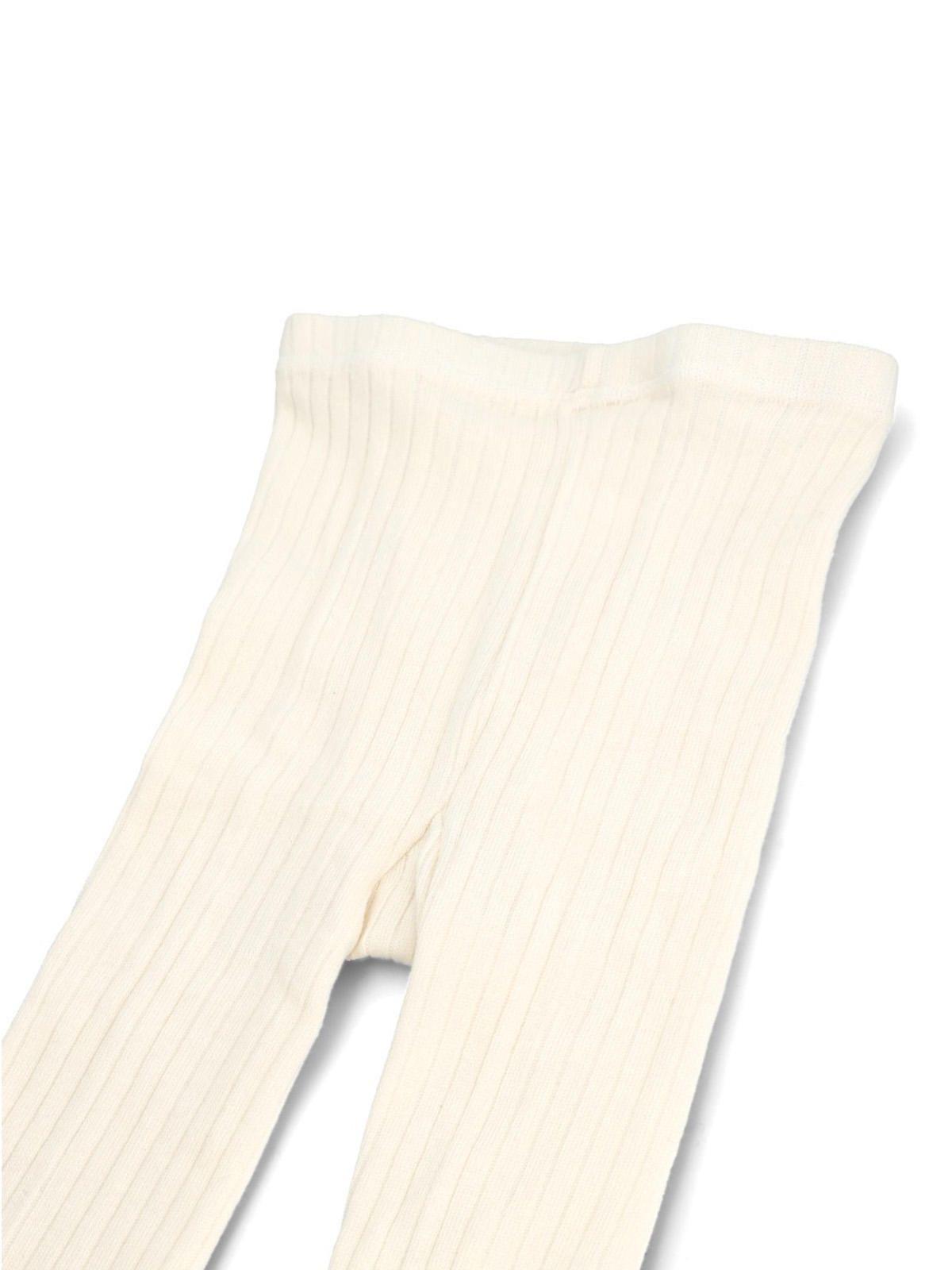 Calcetín Algodón Niña Panty Bow Crema-0