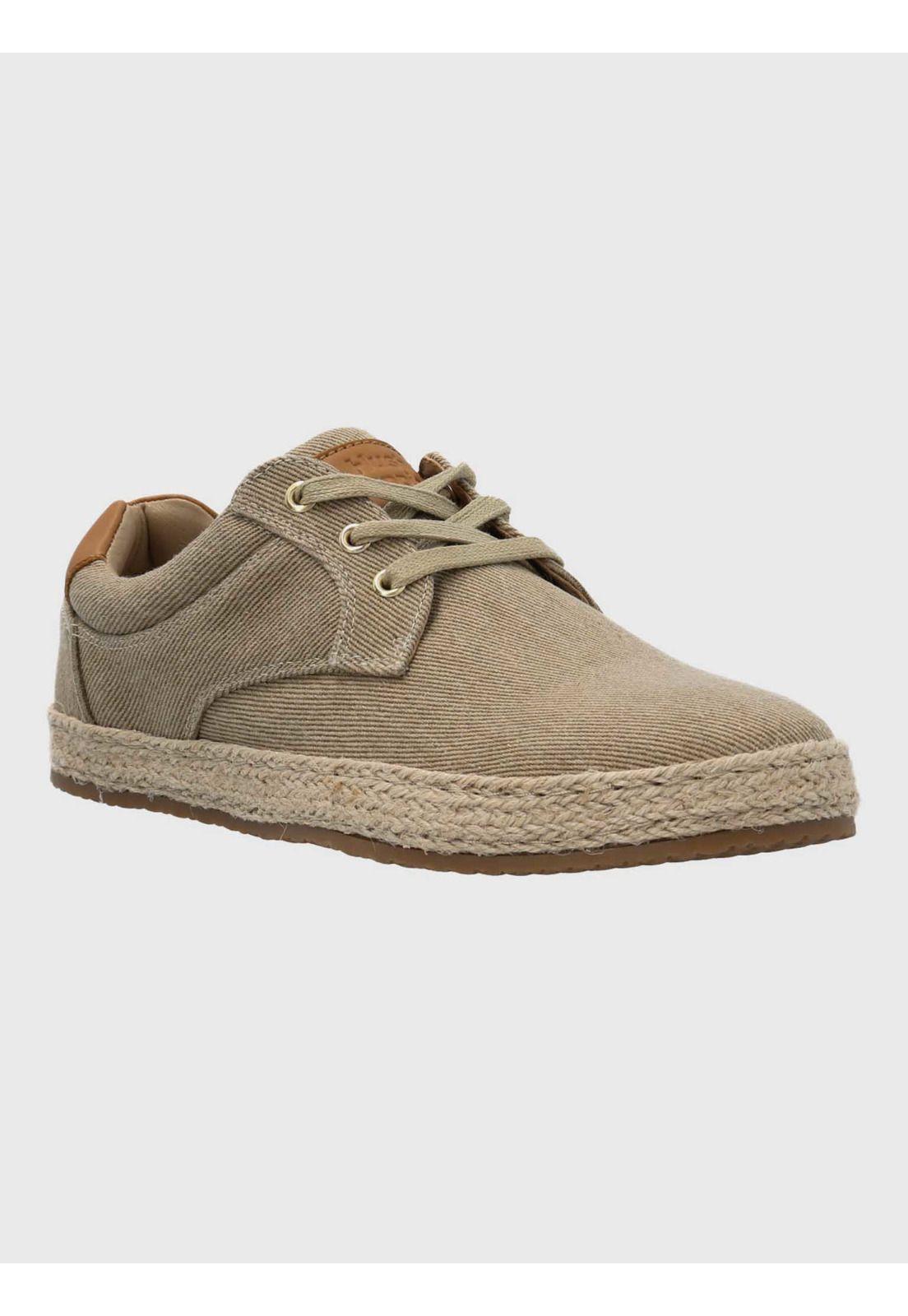 Zapatilla Alpargata Hombre Bernie Beige-0