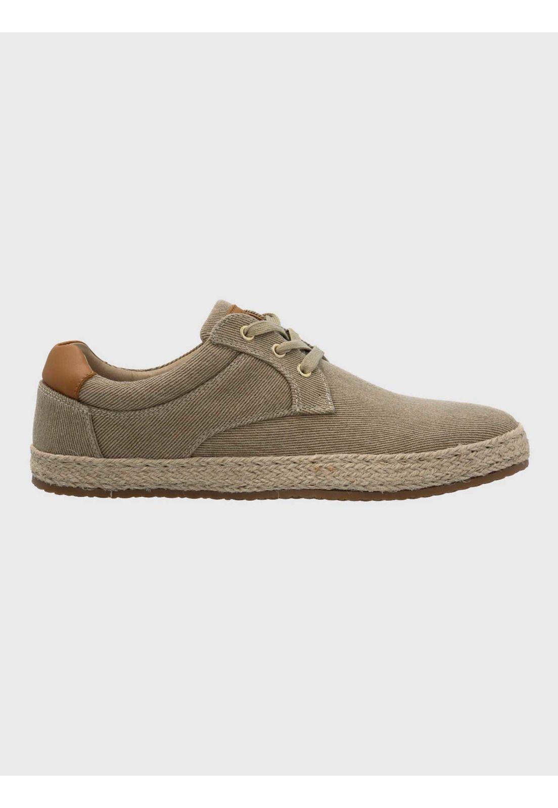 Zapatilla Alpargata Hombre Bernie Beige-1