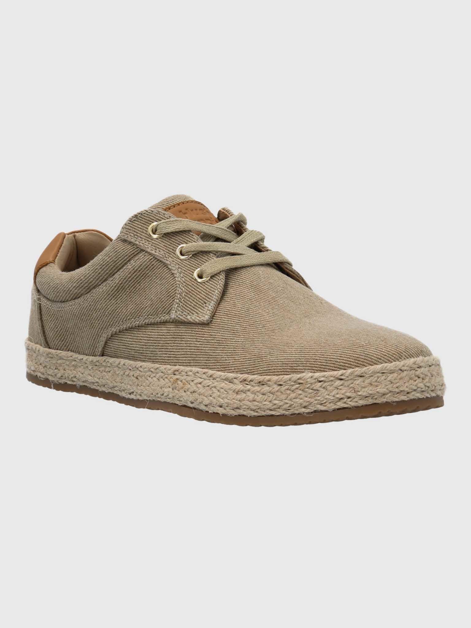 Zapatilla Alpargata Hombre Bernie Beige-0