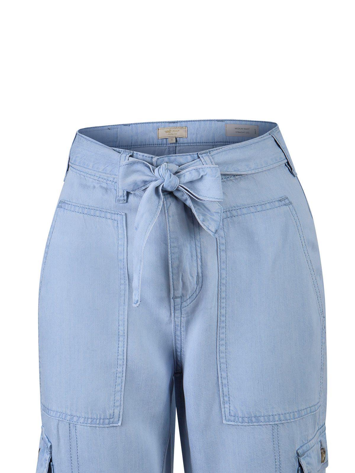 Jeans Tencel Mujer Milo Celeste-3