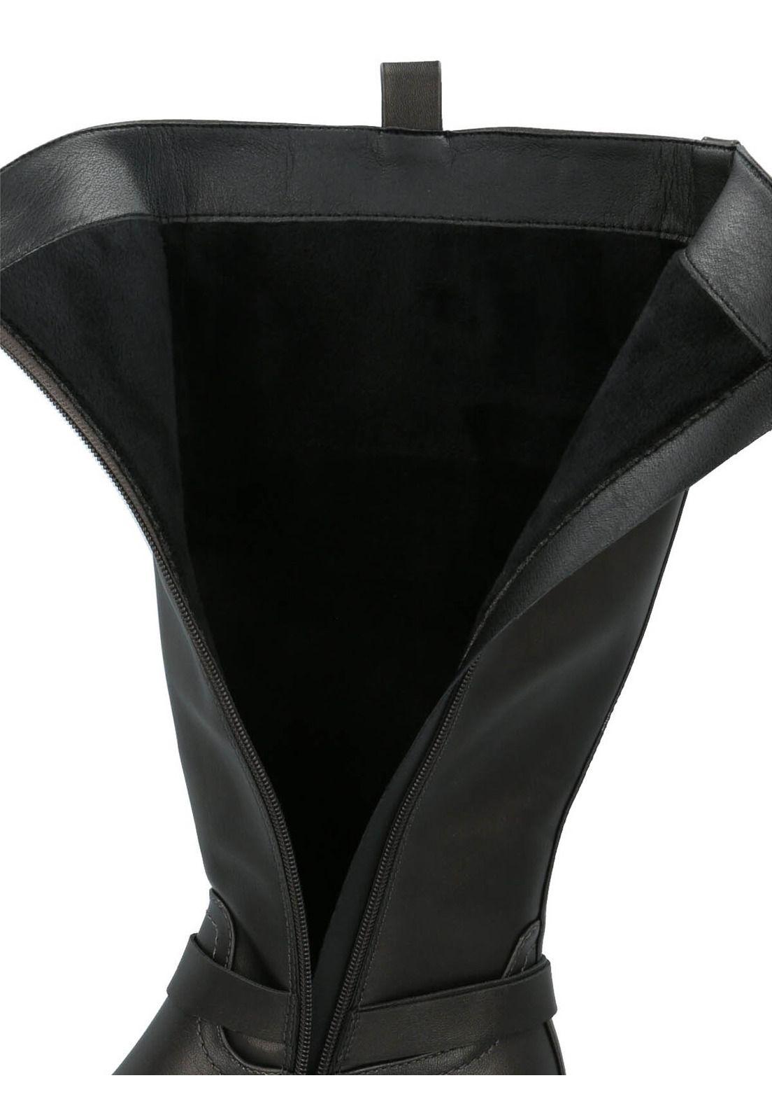 Bota Granville Mujer Negro-8