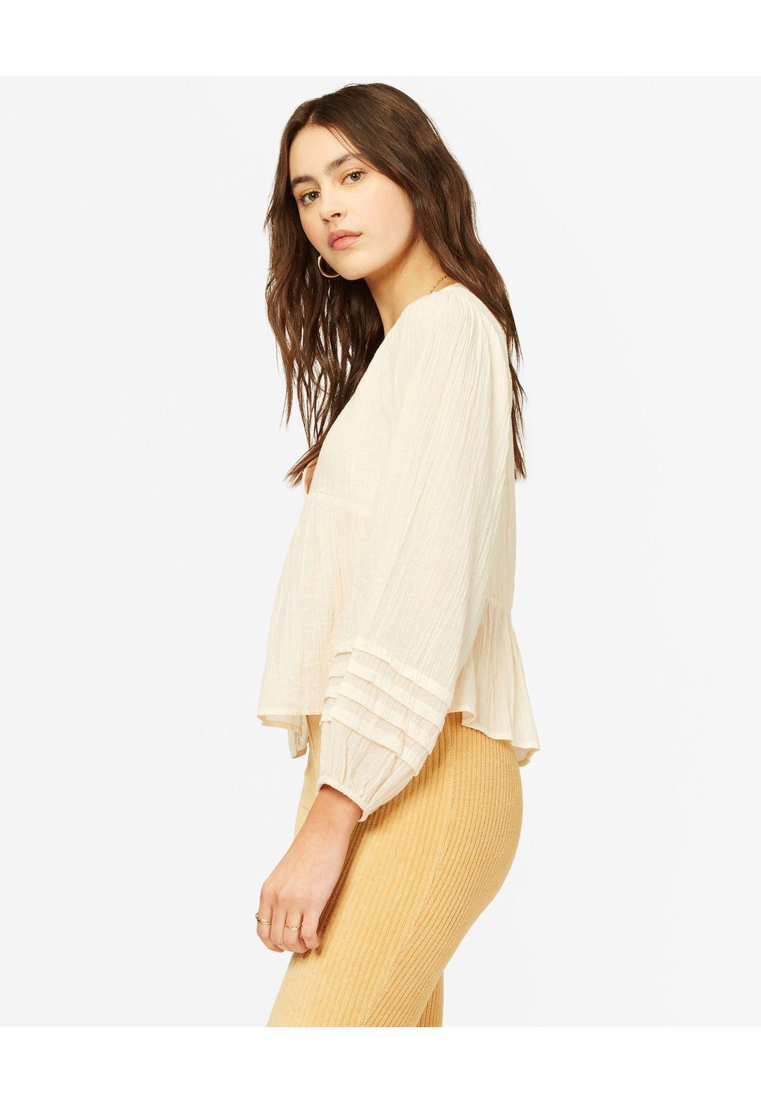 Blusa M/L Mujer High Hopes Blanco-1