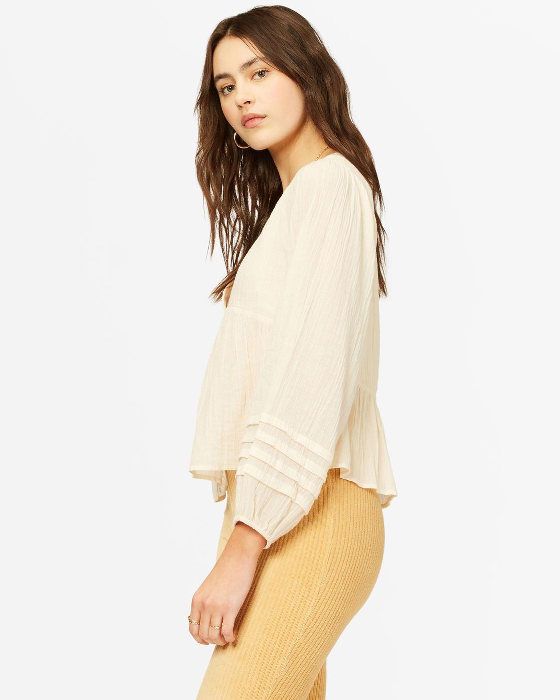 Blusa M/L Mujer High Hopes Blanco-1