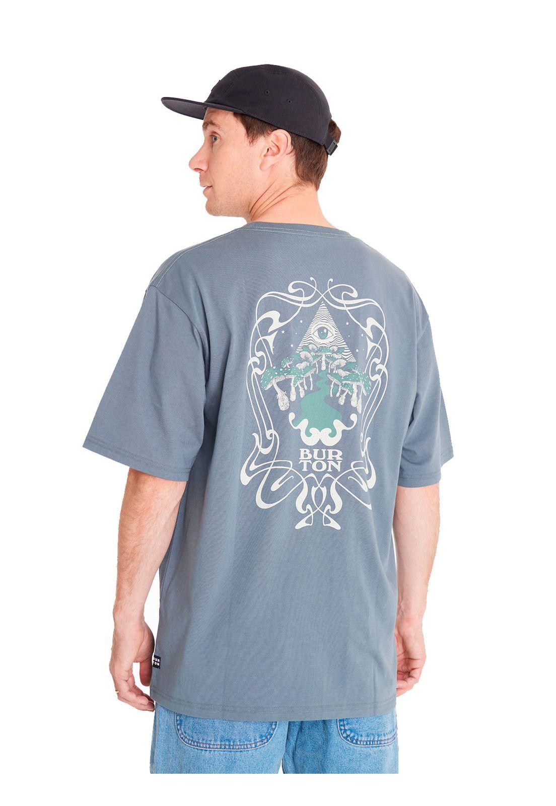 Polera Manga Corta Hombre Mystic Petróleo-4