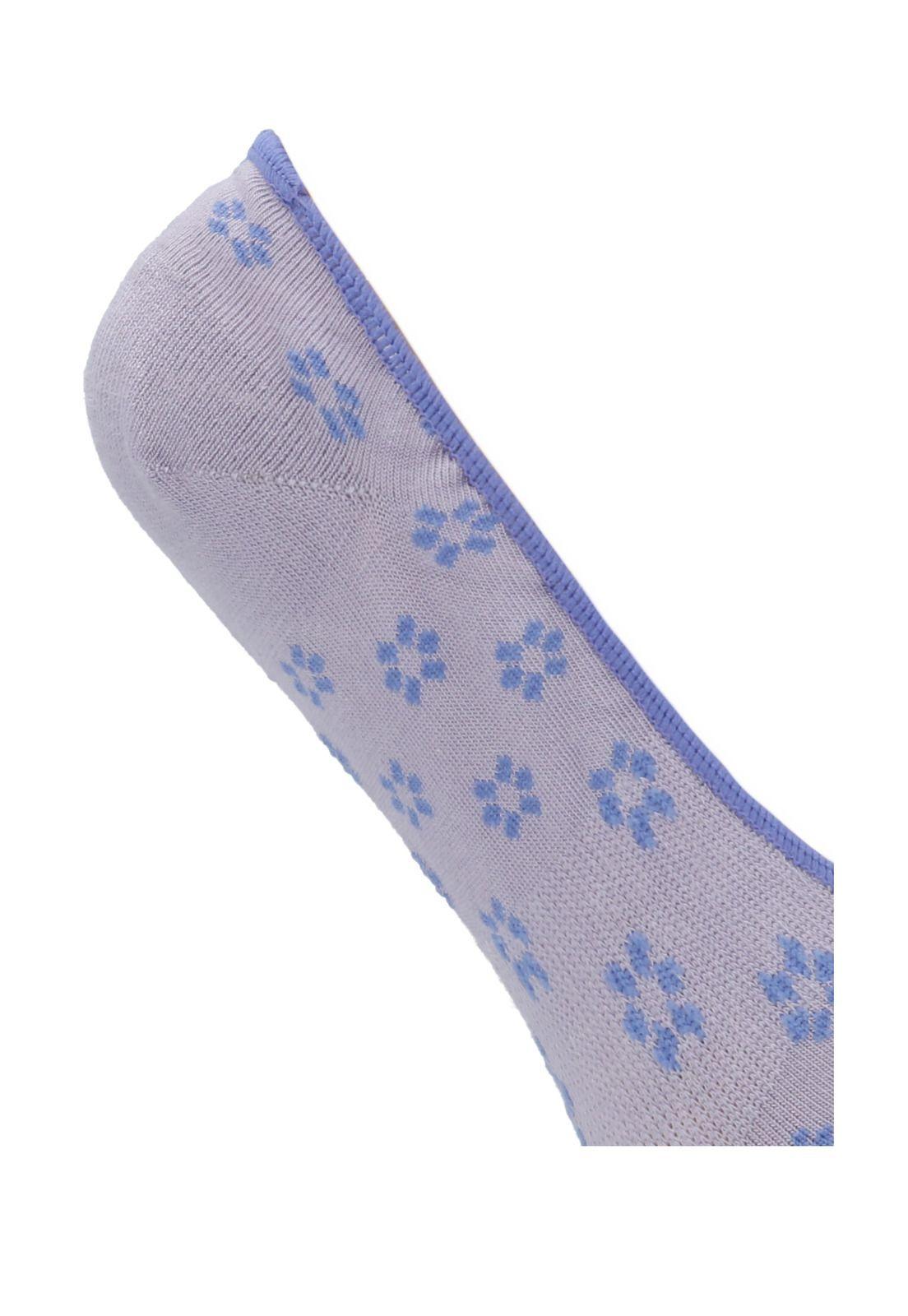 Calcetin Lila Margue Mujer-1