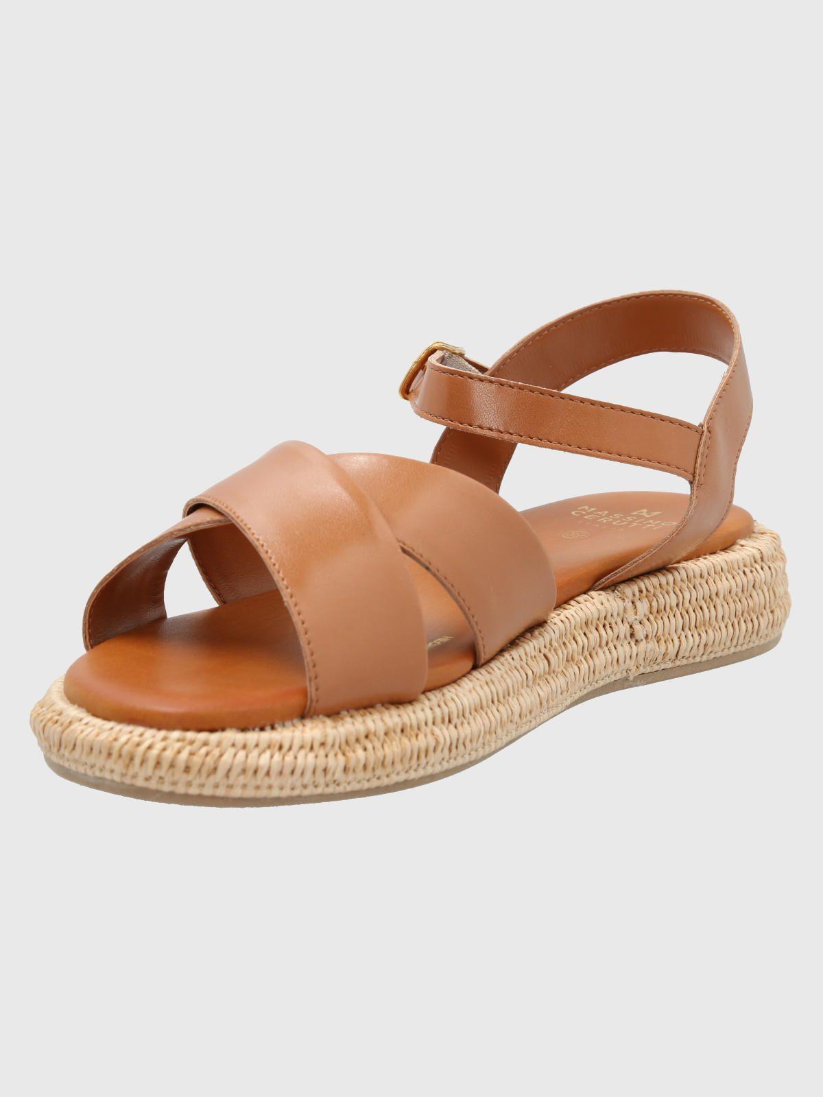 Sandalia Café Claro Mujer Concetta -4