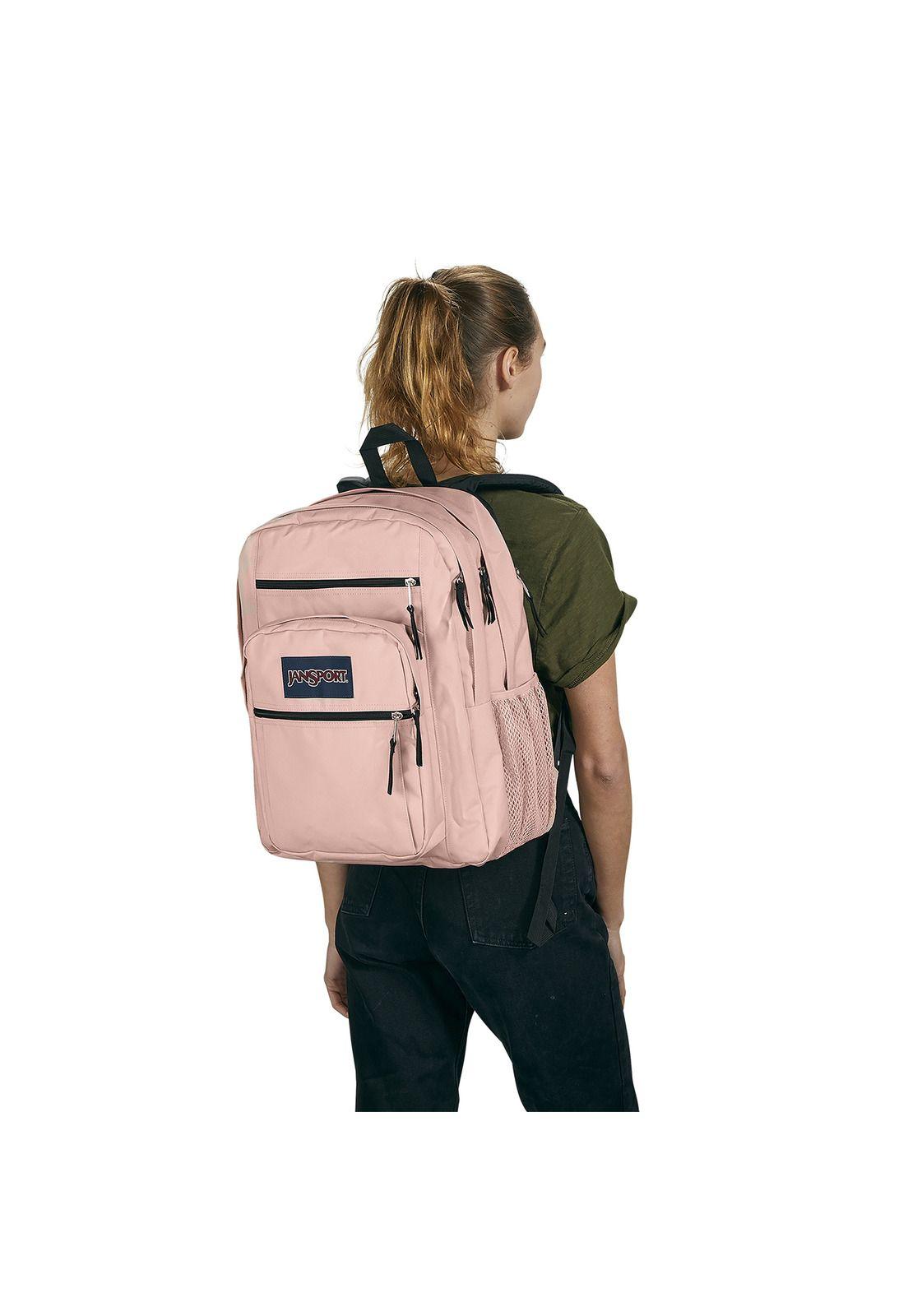 Mochila Unisex Big Student Rosa-4