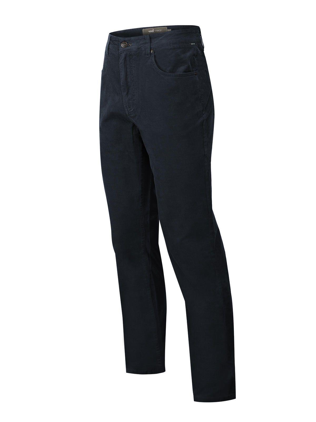 Pantalón Algodón Hombre Corduroy Azul Rockford-0