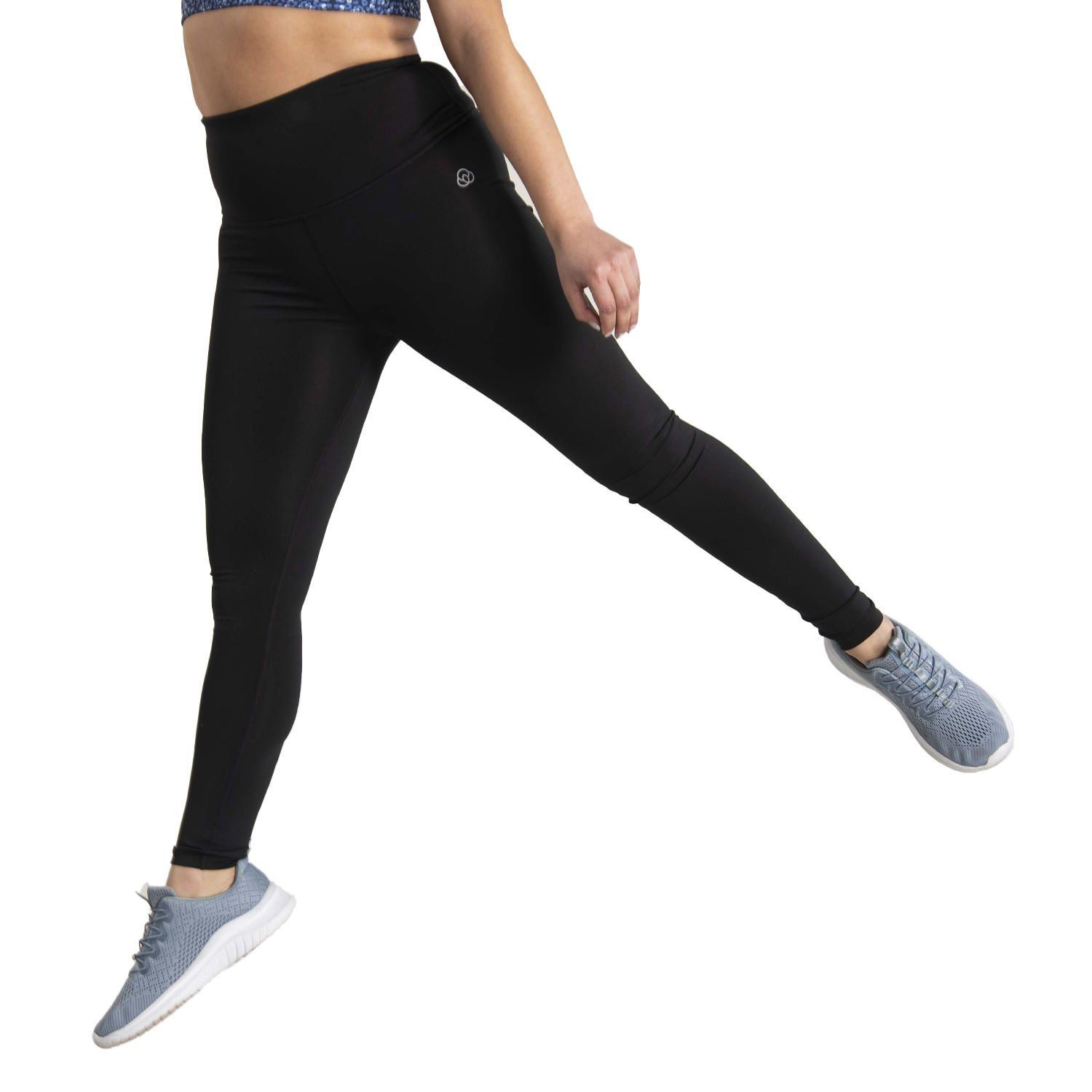 Calza Mujer Hr Long Legg Basic Negro-0