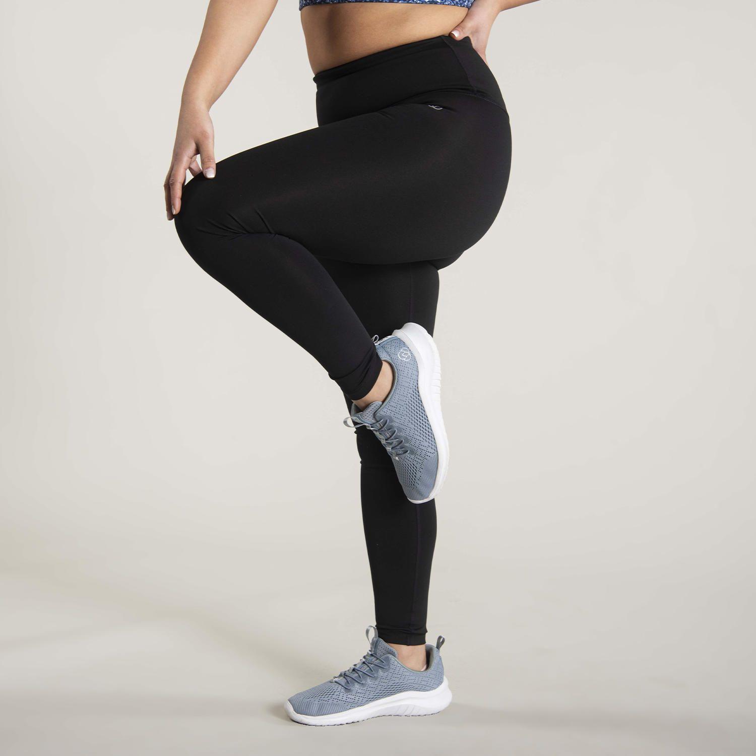 Calza Mujer Hr Long Legg Basic Negro-1