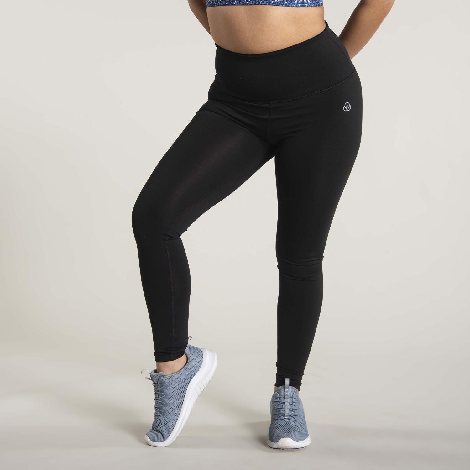 Calza Mujer Hr Long Legg Basic Negro-2