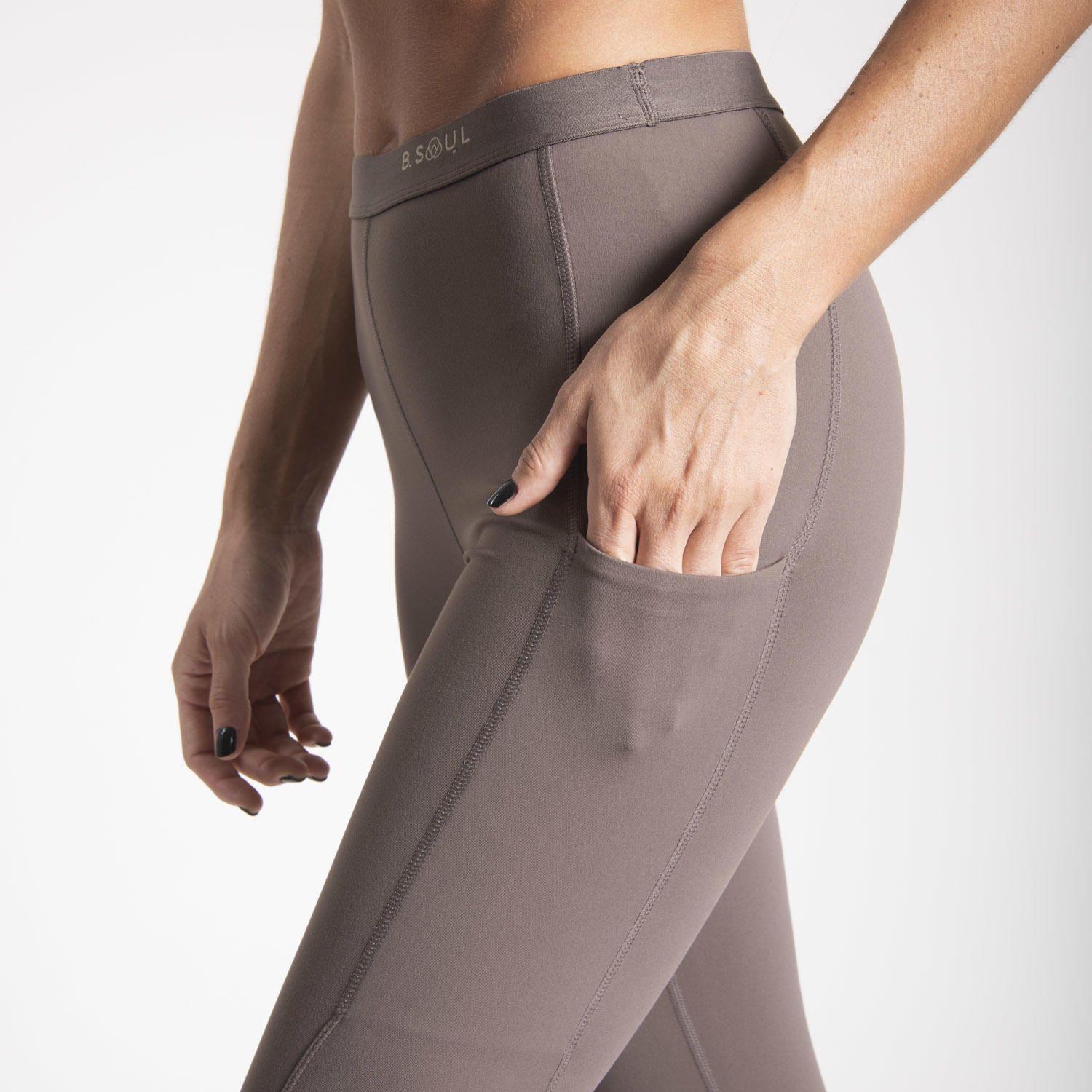 Calza Mujer Elite Mr Ankle Legg Camel-3