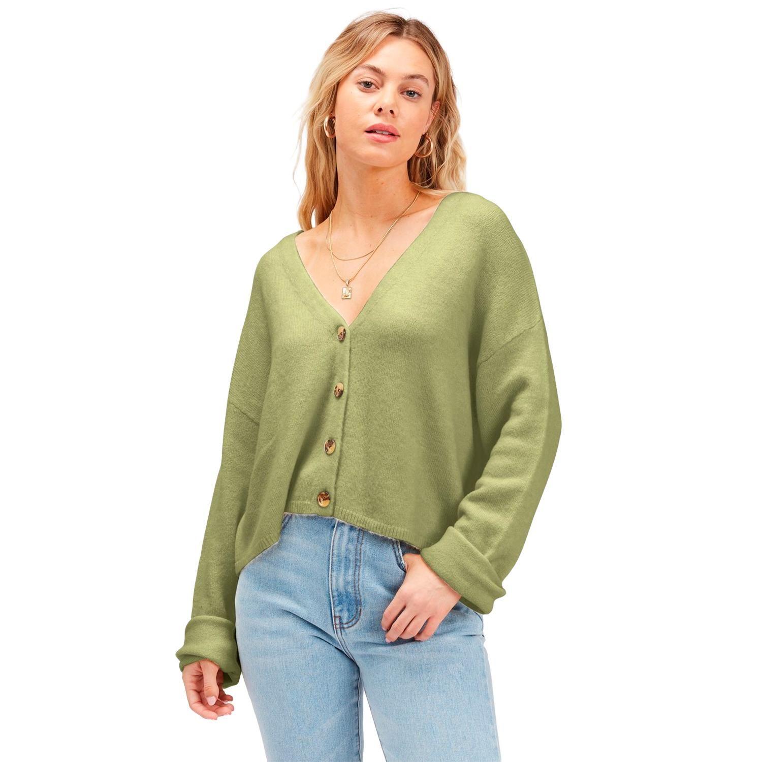 Sweater Mujer Short N Sweet 2 Verde-0