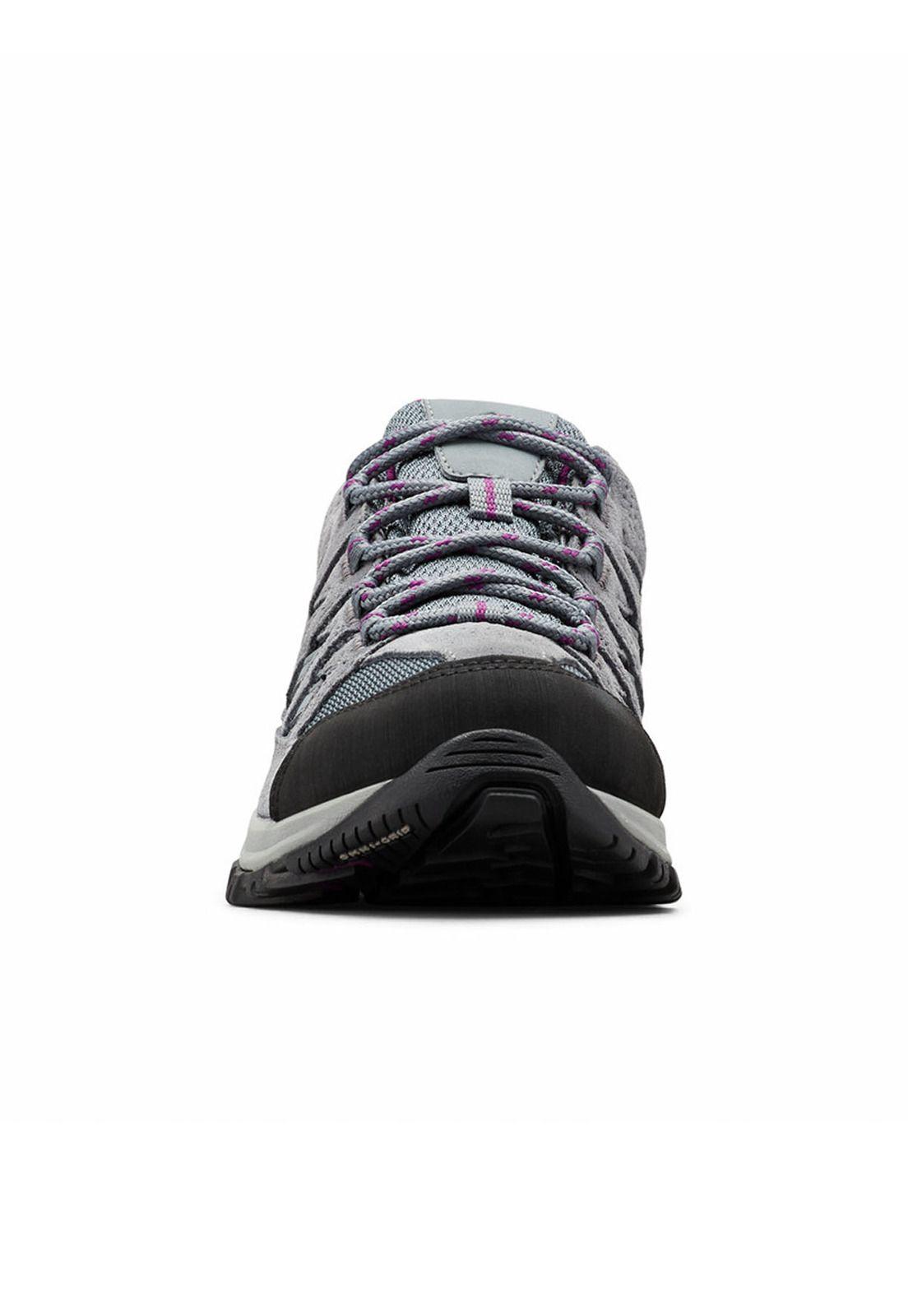 Zapatilla Mujer Crestwood Waterproof Gris-1