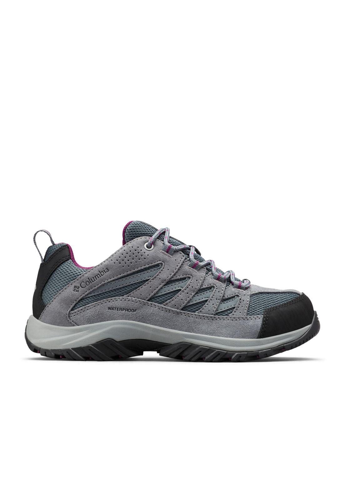 Zapatilla Mujer Crestwood Waterproof Gris-0