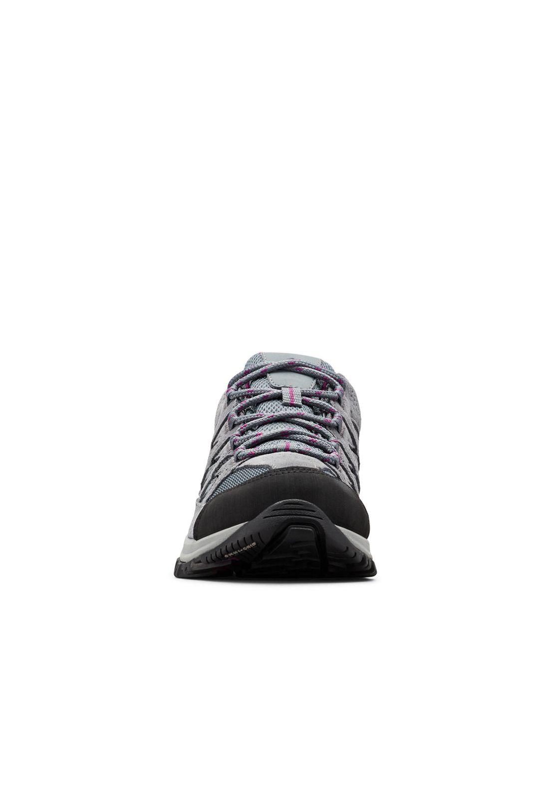 Zapatilla Mujer Crestwood Waterproof Gris-1