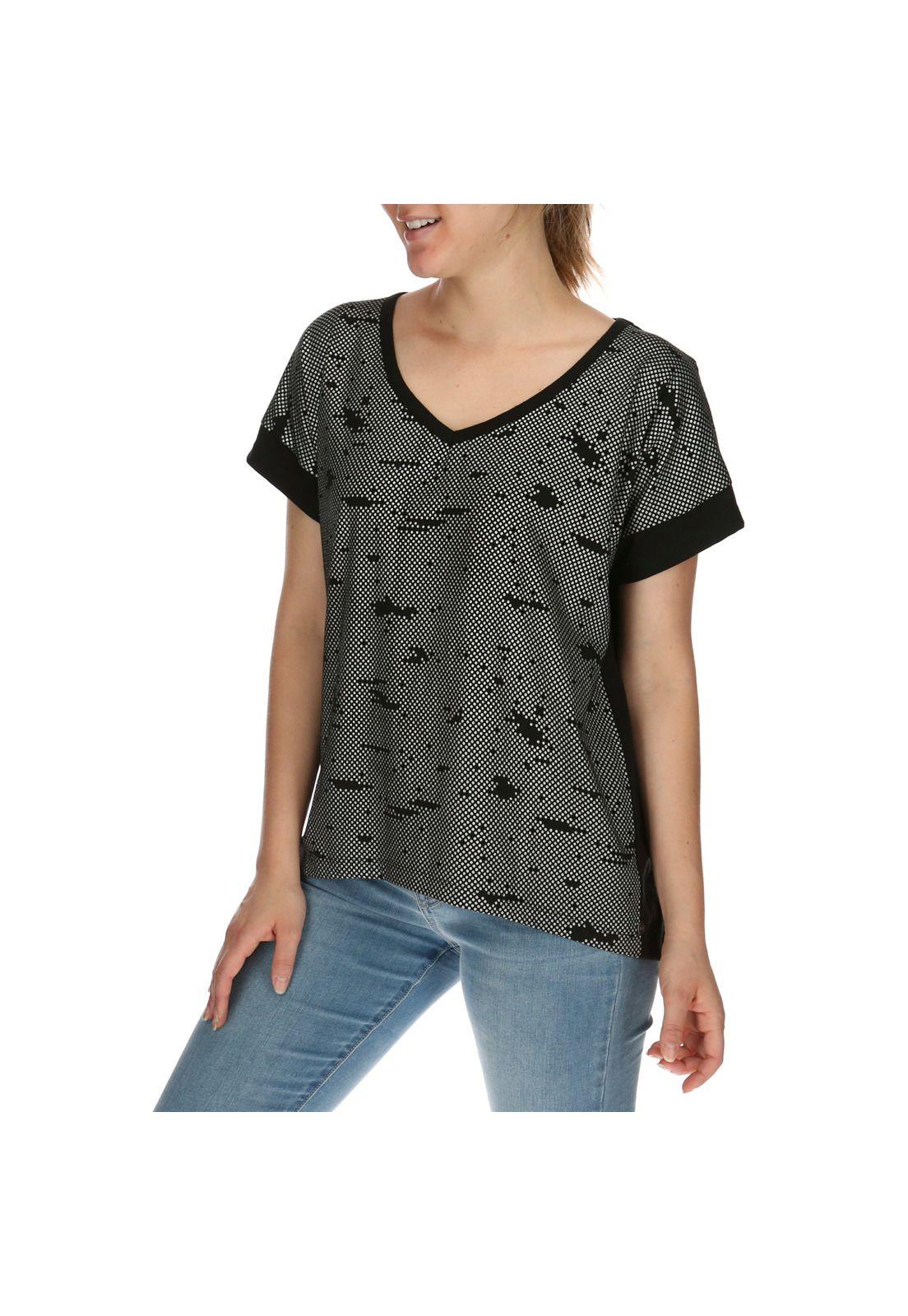 Polera Mujer Crux Negro-1