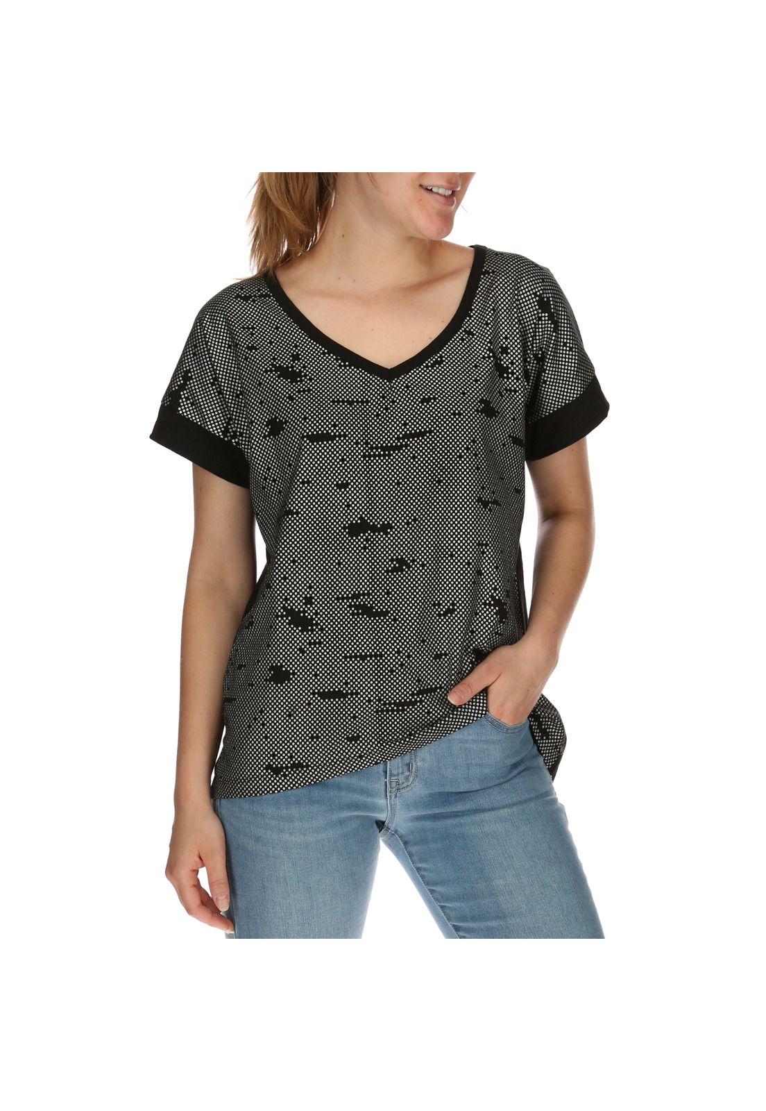 Polera Mujer Crux Negro-3