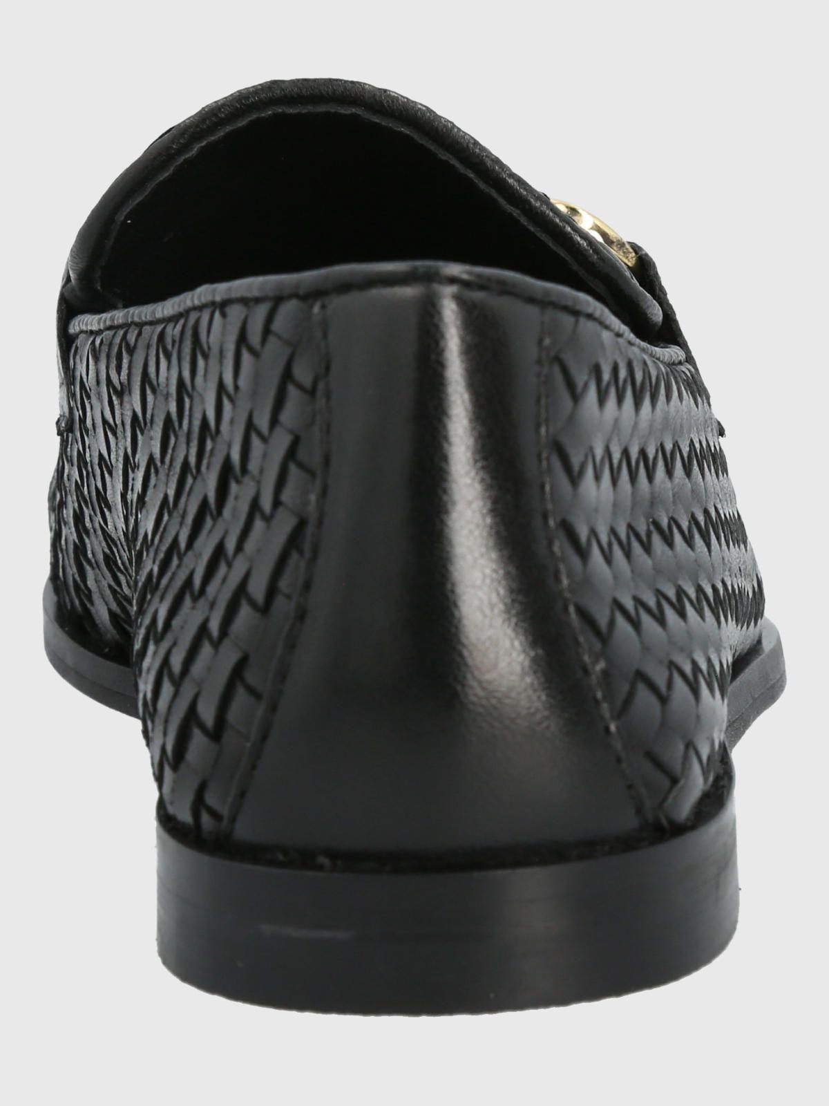 Mocasin Cuero Mujer Feels Negro-6