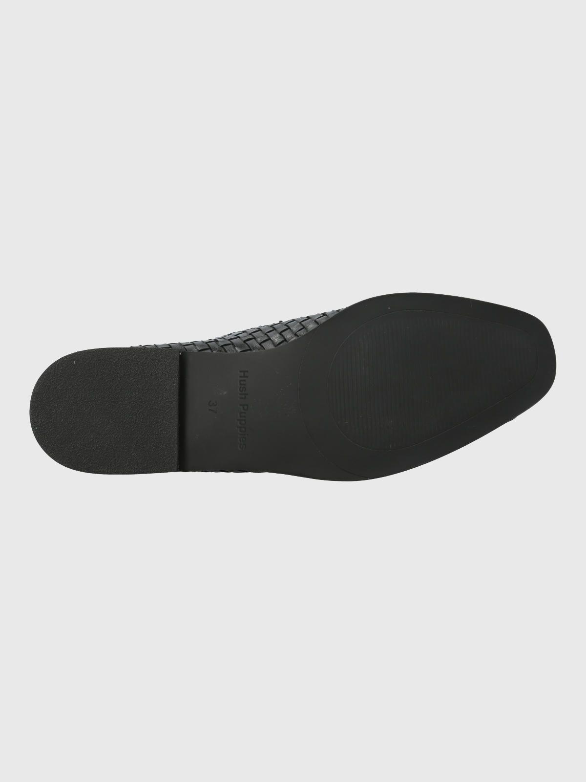 Mocasin Cuero Mujer Feels Negro-7