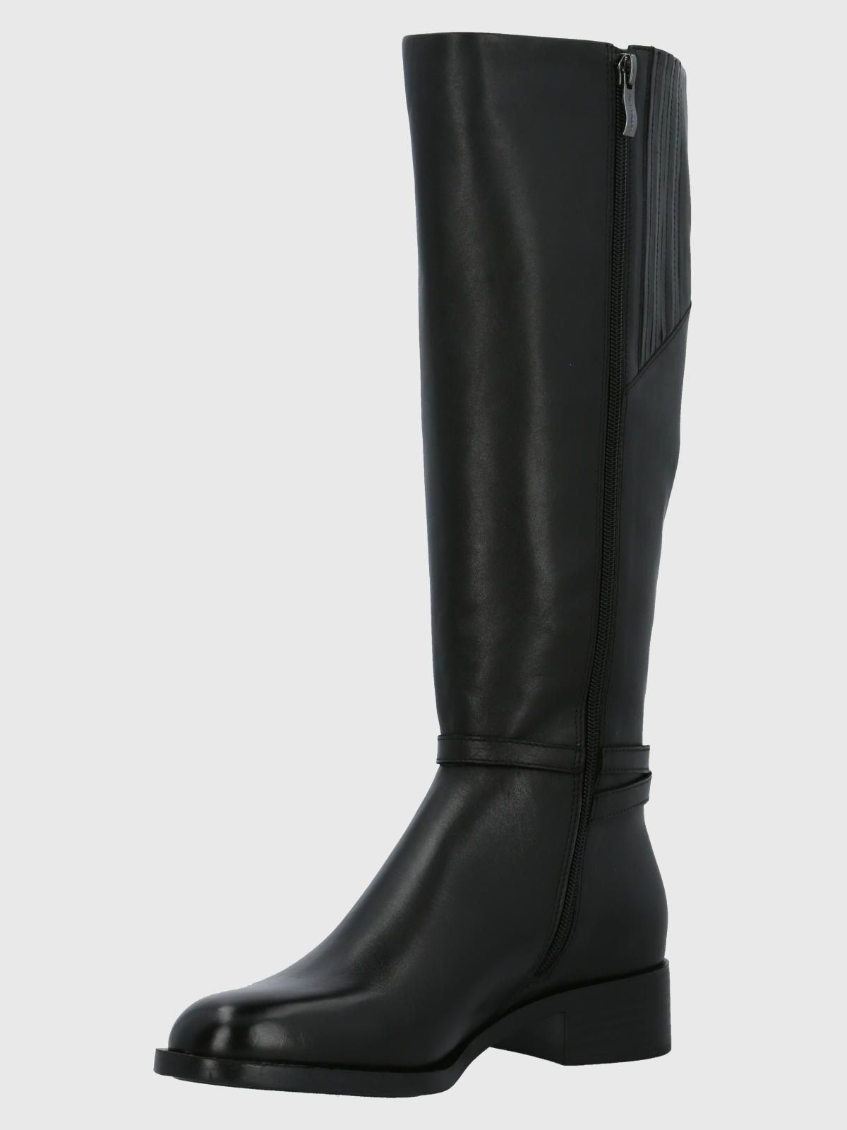 Bota Cuero Mujer Kyla Negro-5