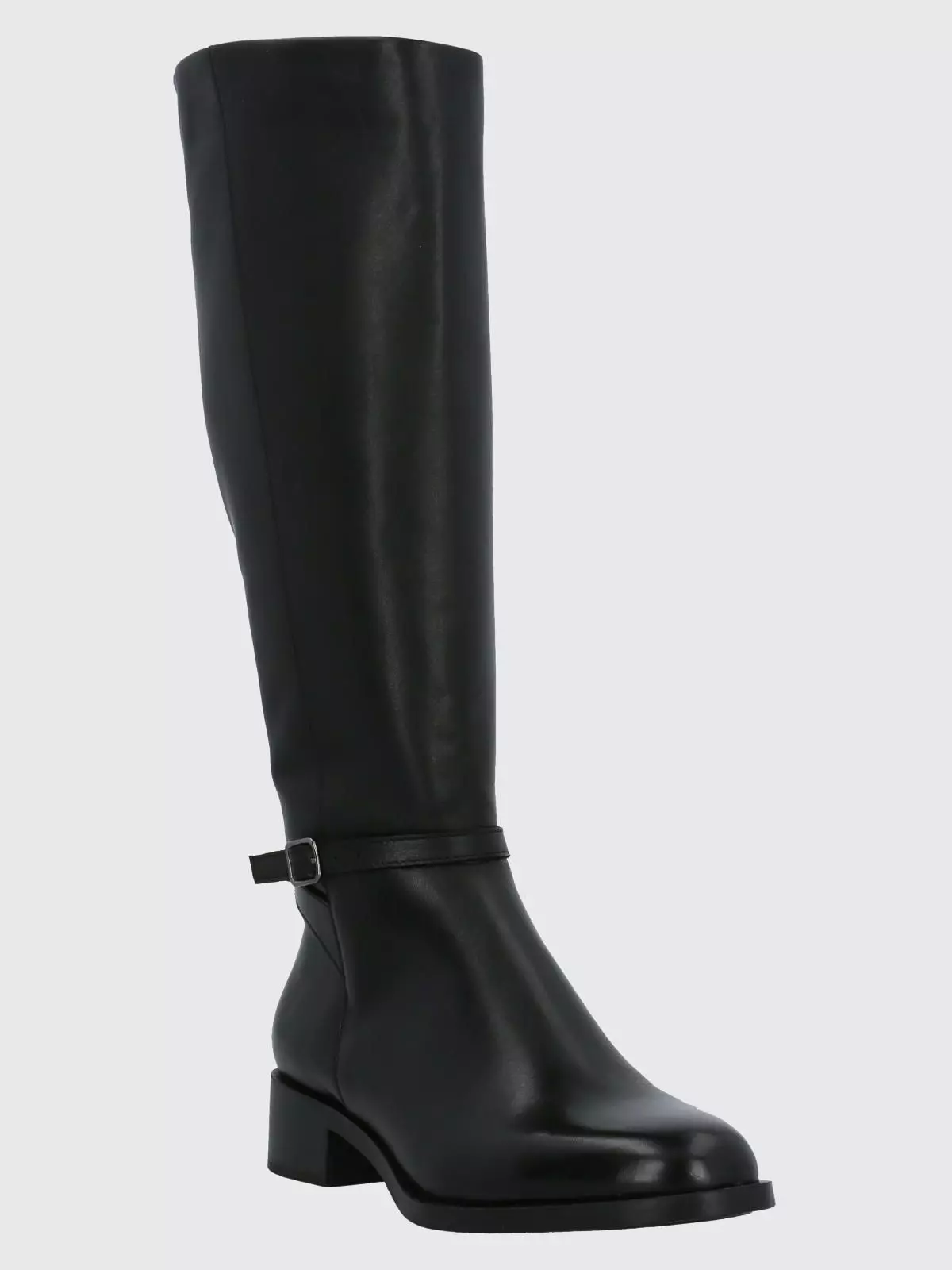 Bota Cuero Mujer Kyla Negro-0