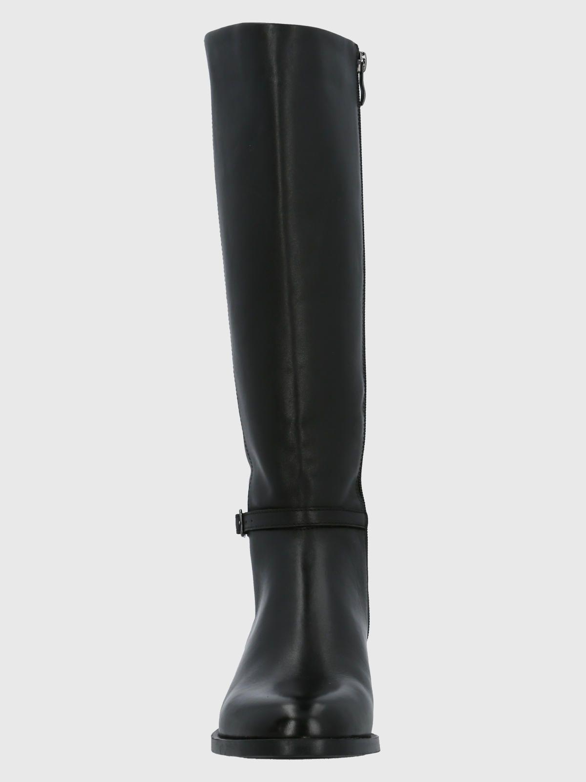 Bota Cuero Mujer Kyla Negro-3