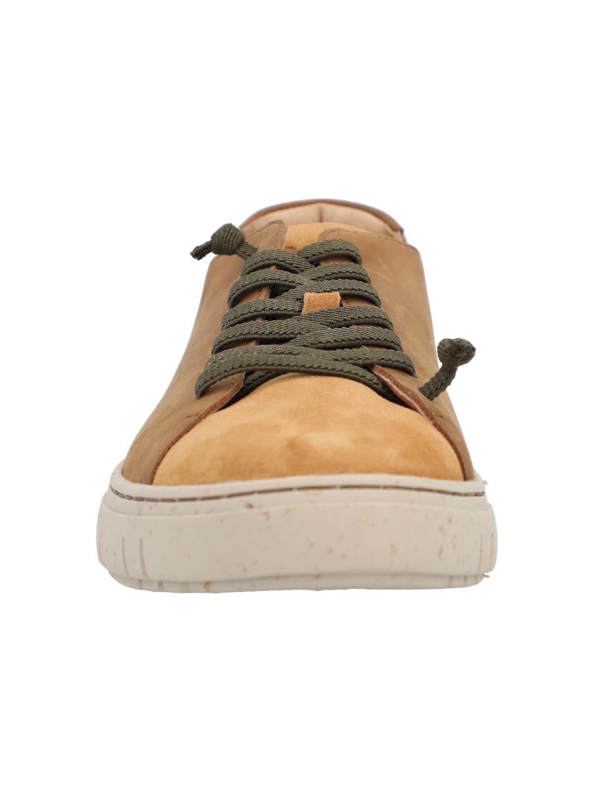 Zapatilla Cuero Hombre Posselt Café-3