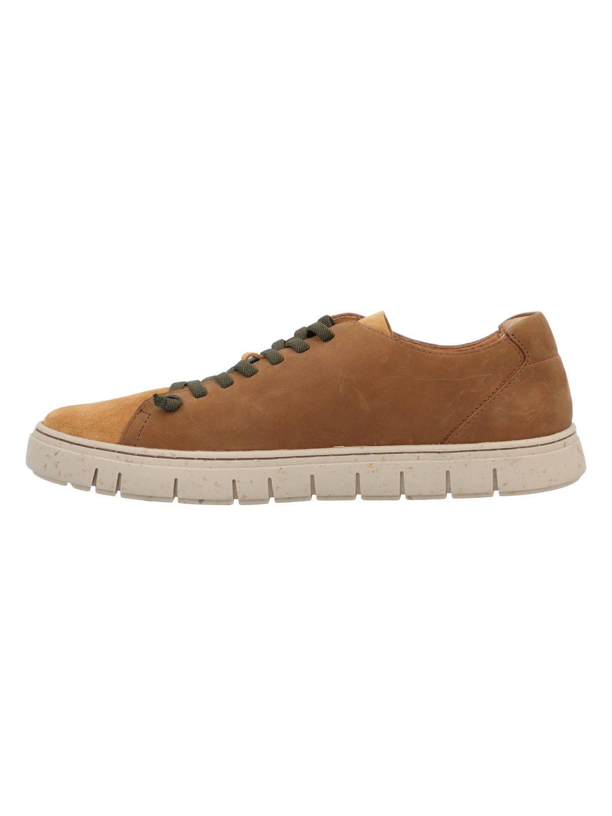 Zapatilla Cuero Hombre Posselt Café-5