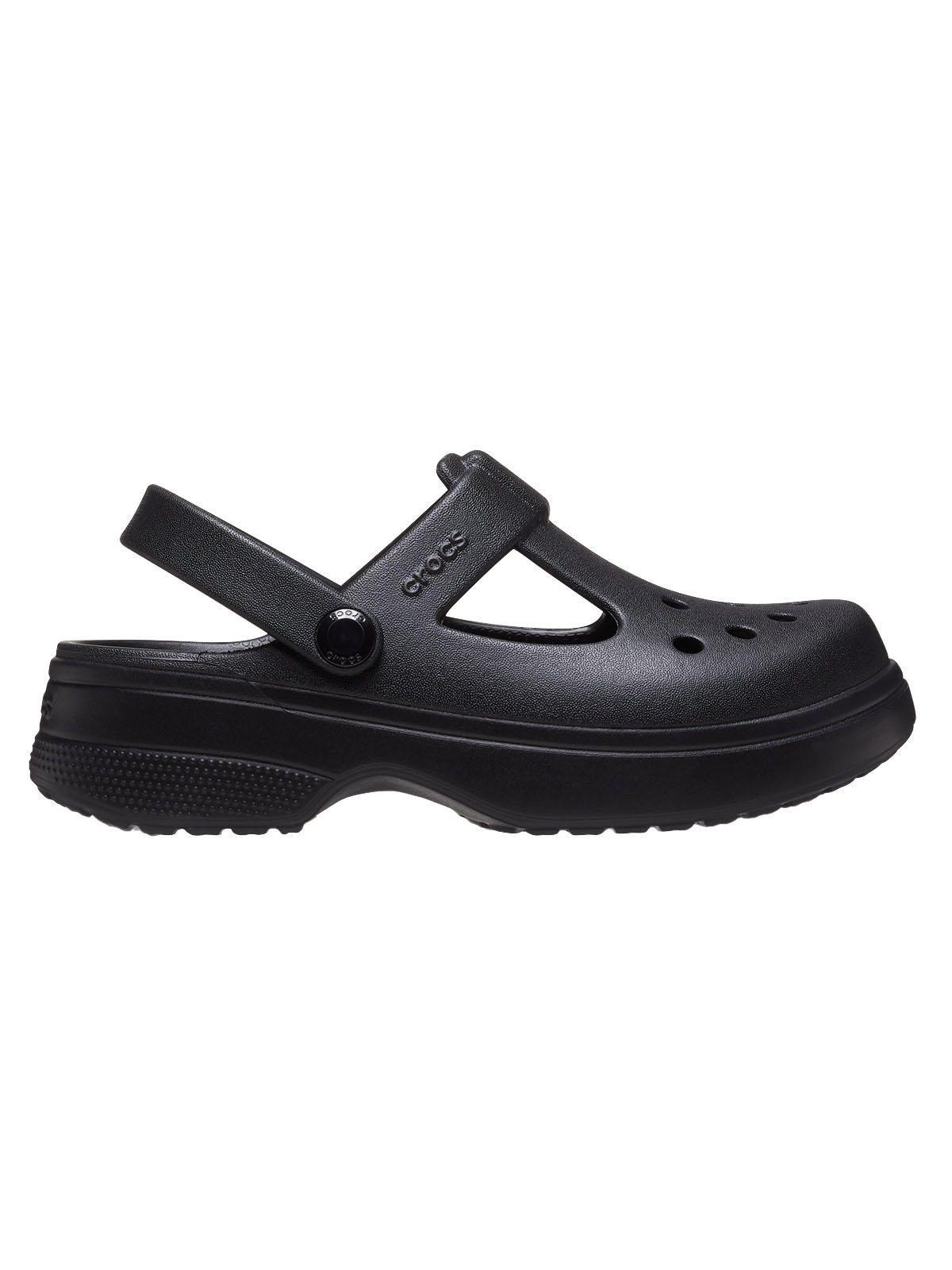 Zueco Crocs Niño Mary Jane Clog K Negro-0