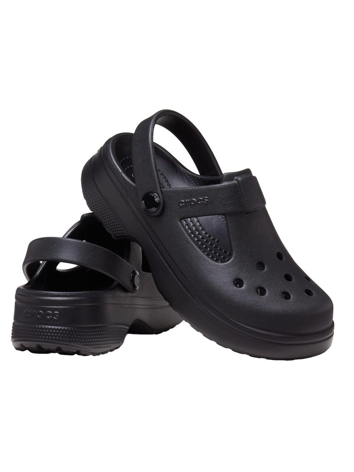 Zueco Crocs Niño Mary Jane Clog K Negro-3