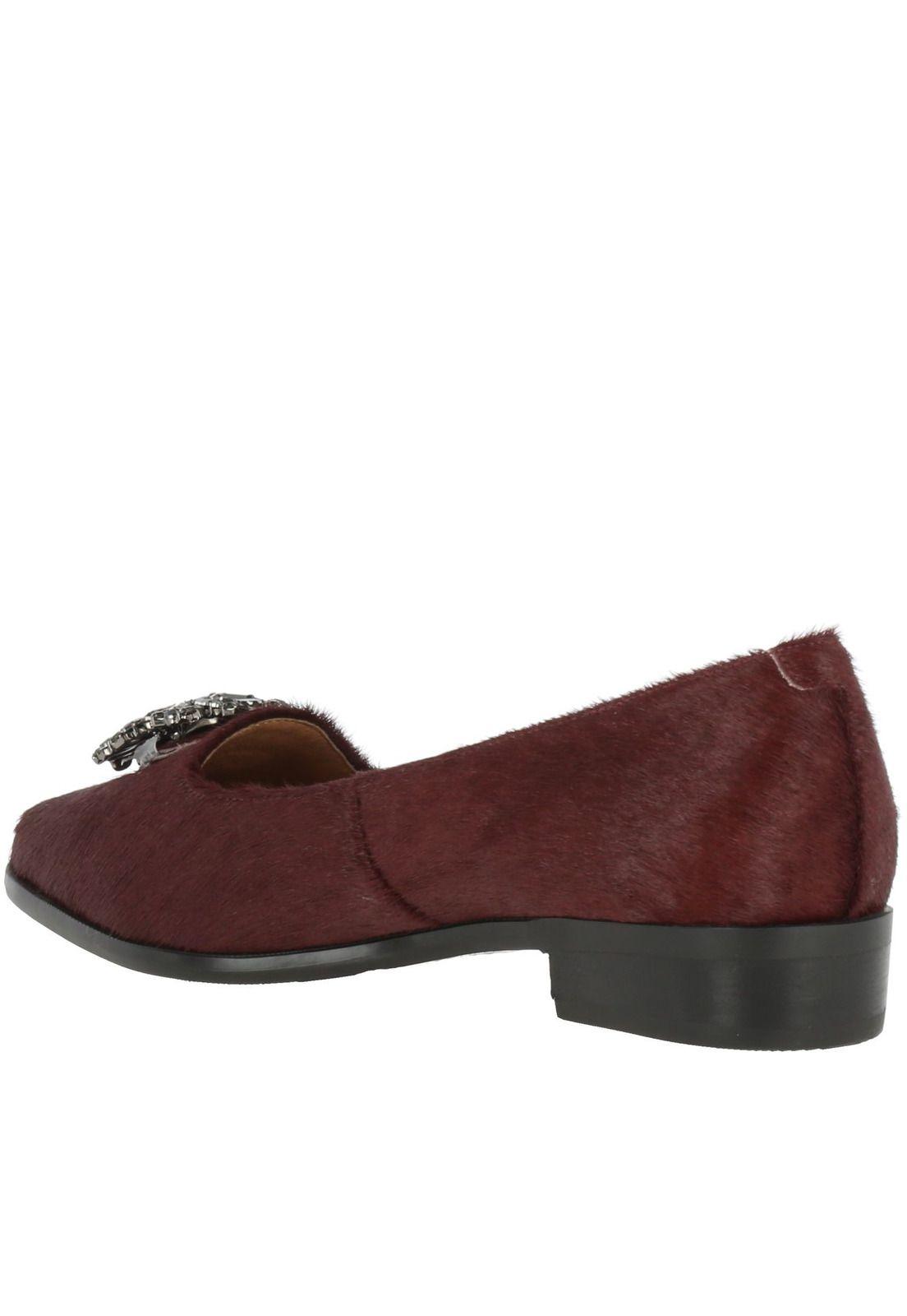 Zapato Mujer Cuero Merane Burdeo-4