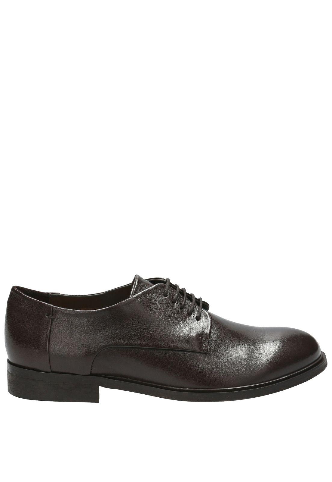 Zapato Cuero Hombre Noce Café-0