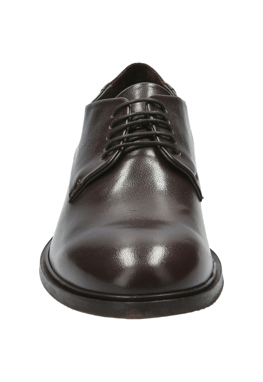 Zapato Cuero Hombre Noce Café-3