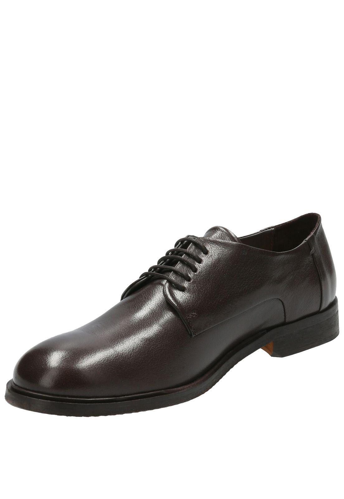 Zapato Cuero Hombre Noce Café-4