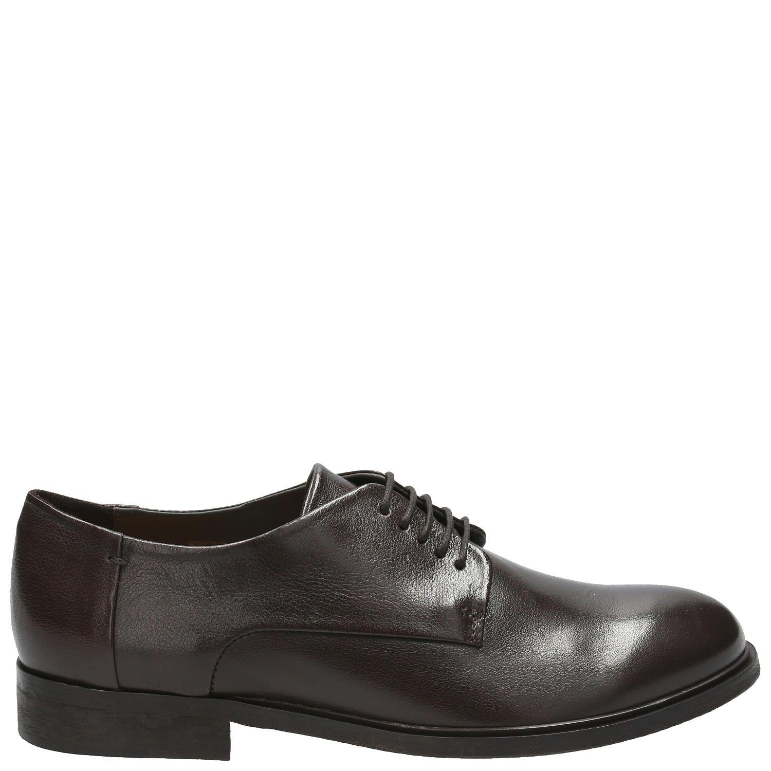 Zapato Cuero Hombre Noce Café-0