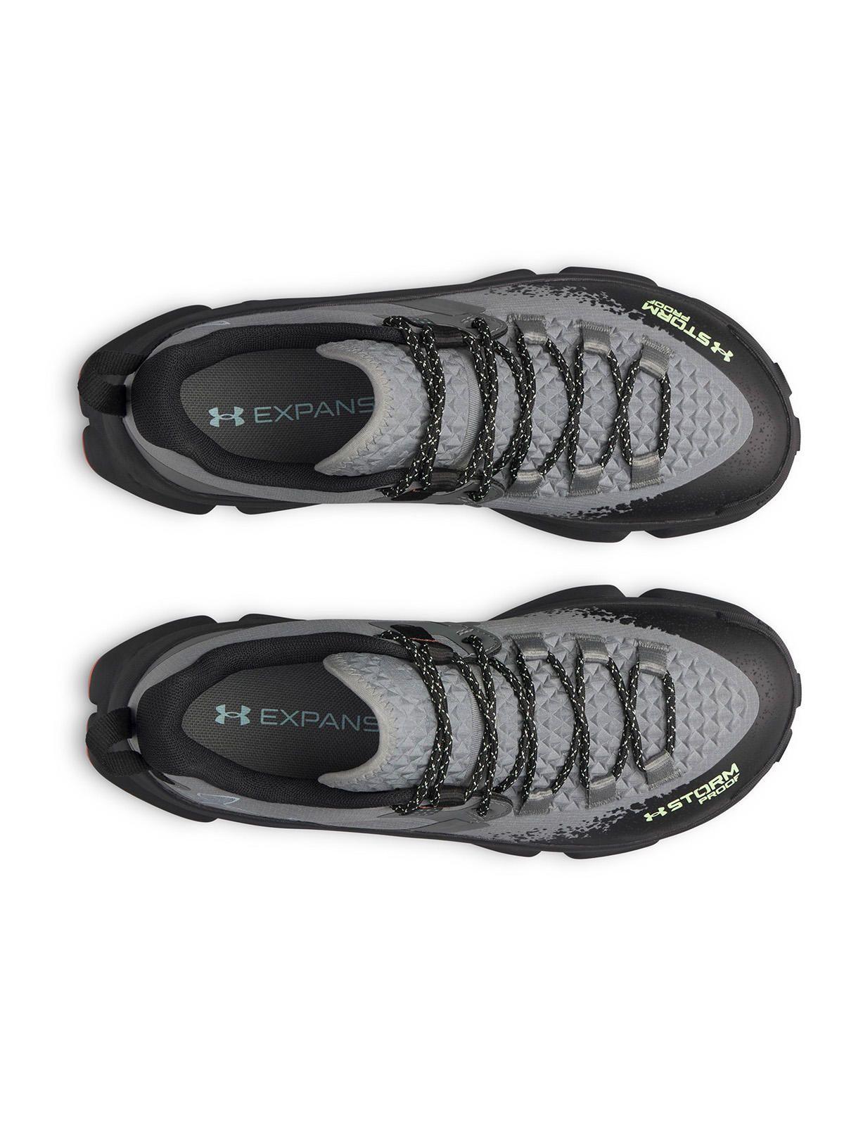 Zapatilla UA Charged Expanse Low Waterproof Gris-4