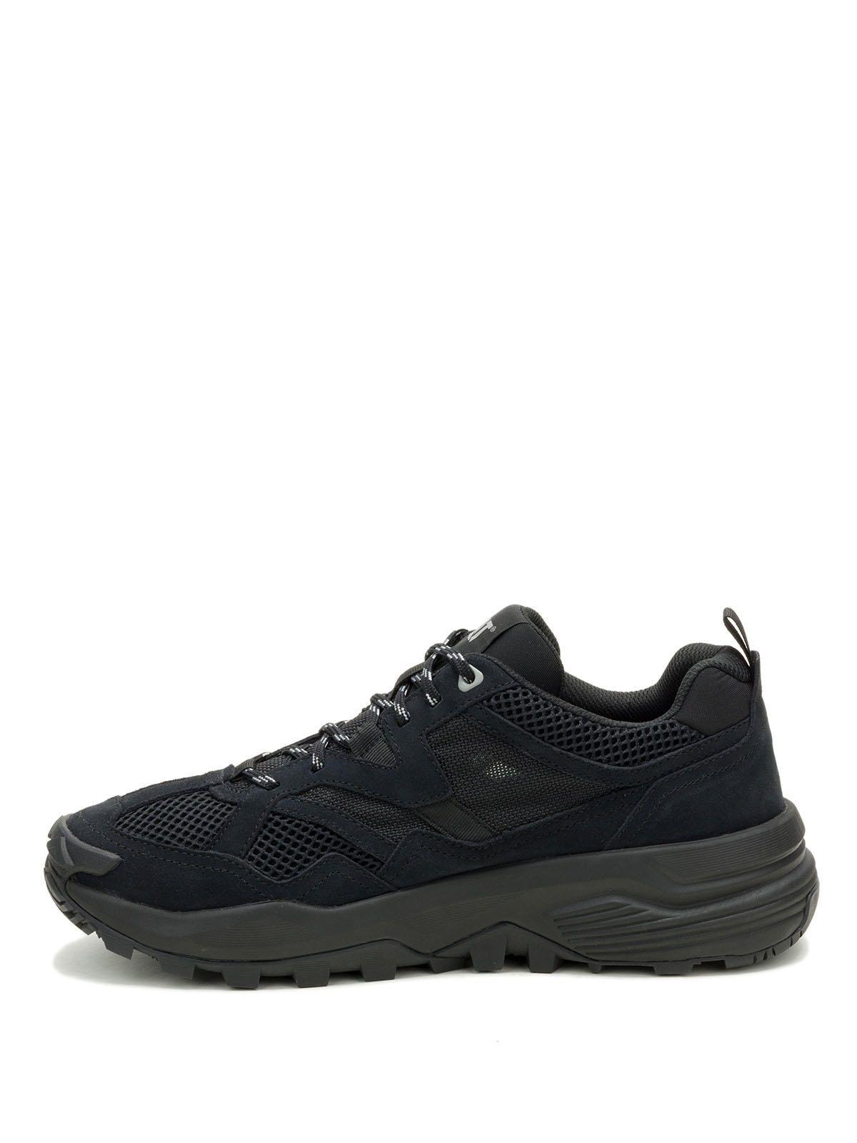 Zapatilla Hombre Grapple Suede Mesh Negro-3