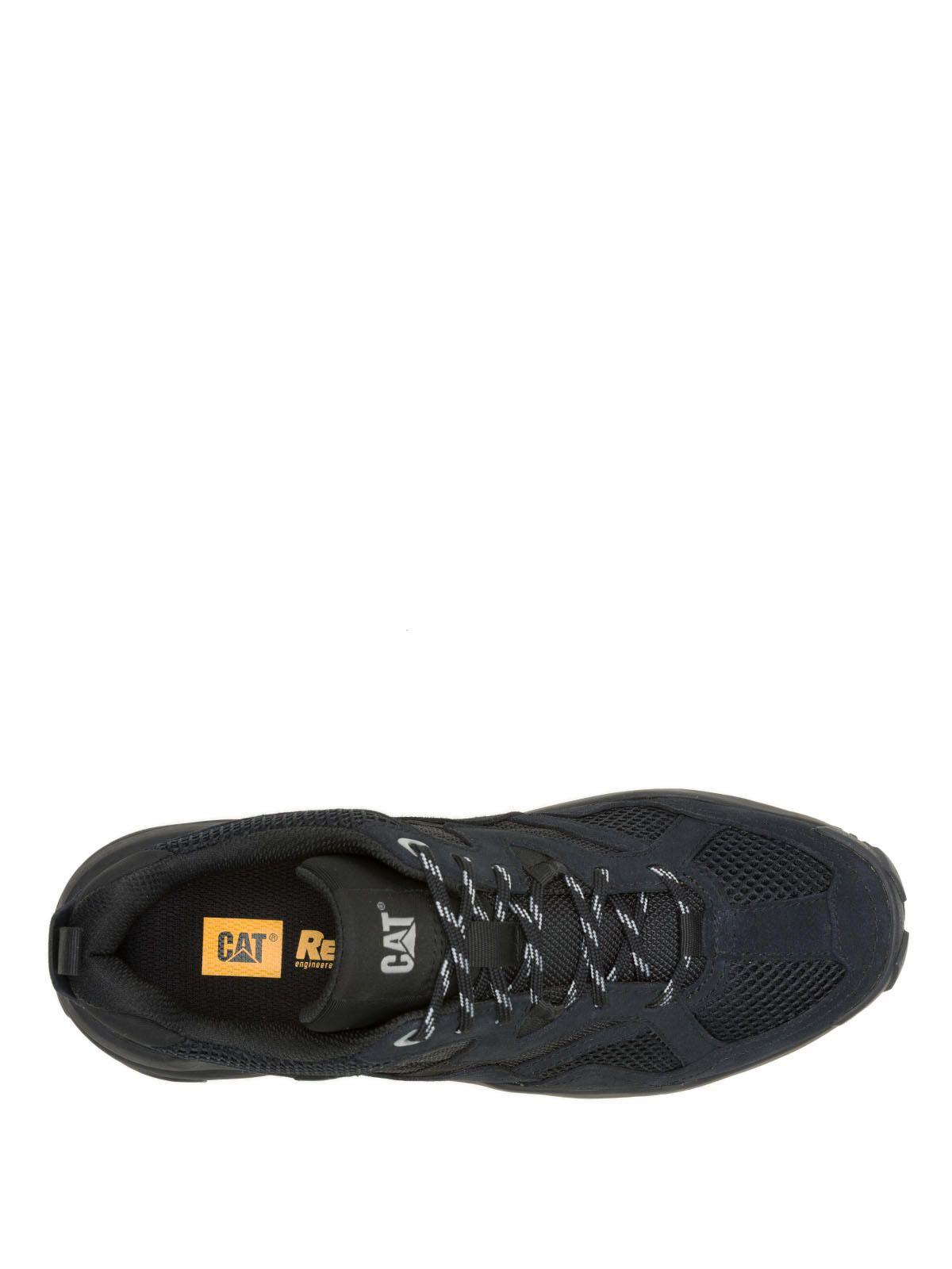Zapatilla Hombre Grapple Suede Mesh Negro-6
