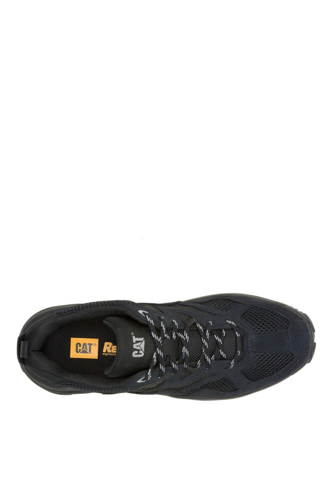 Zapatilla Hombre Grapple Suede Mesh Negro-6