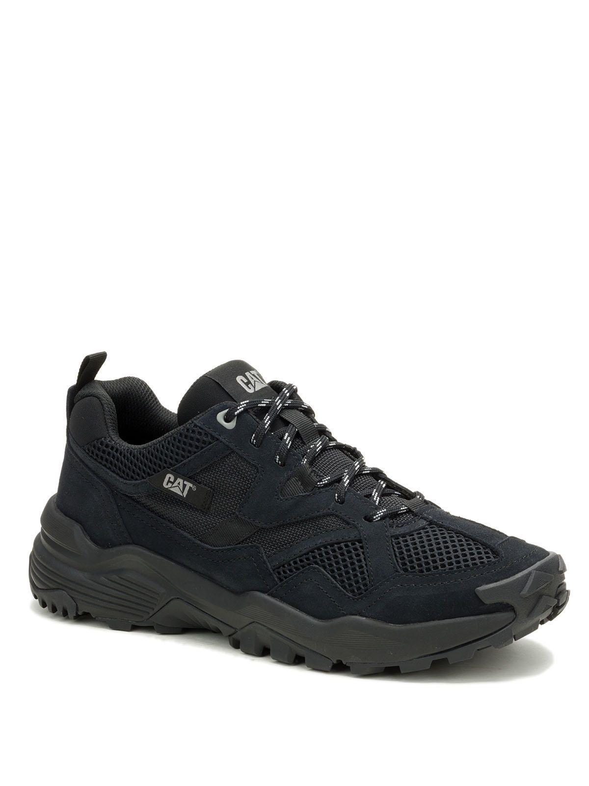 Zapatilla Hombre Grapple Suede Mesh Negro-0