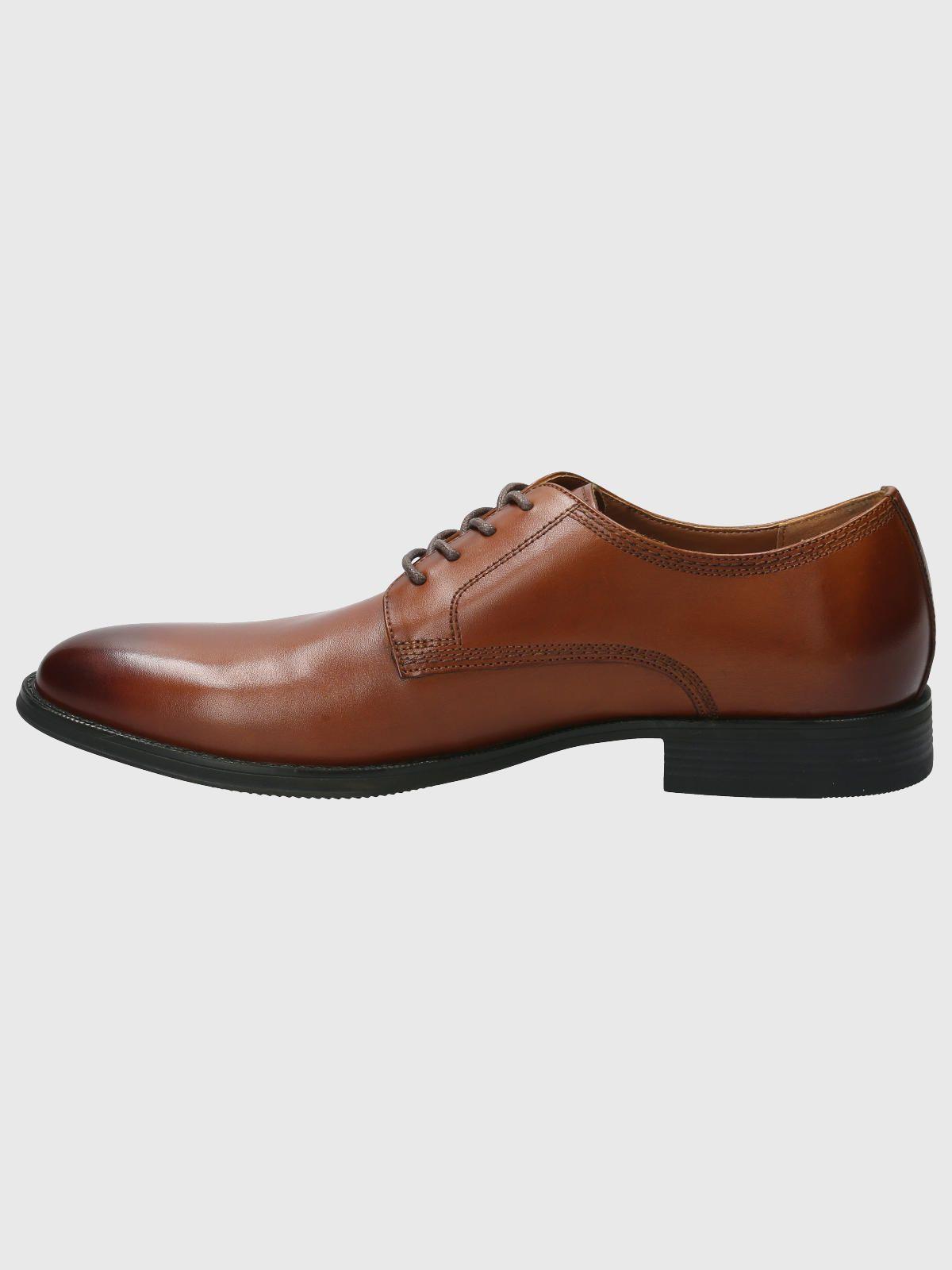 Zapato Cuero Hombre Rollo Café-5