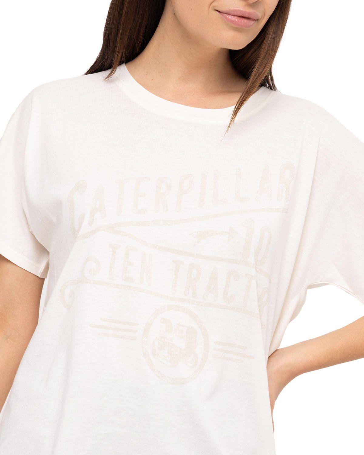 Polera M/C W Slouchy Dolman Tee Blanco Mujer-1