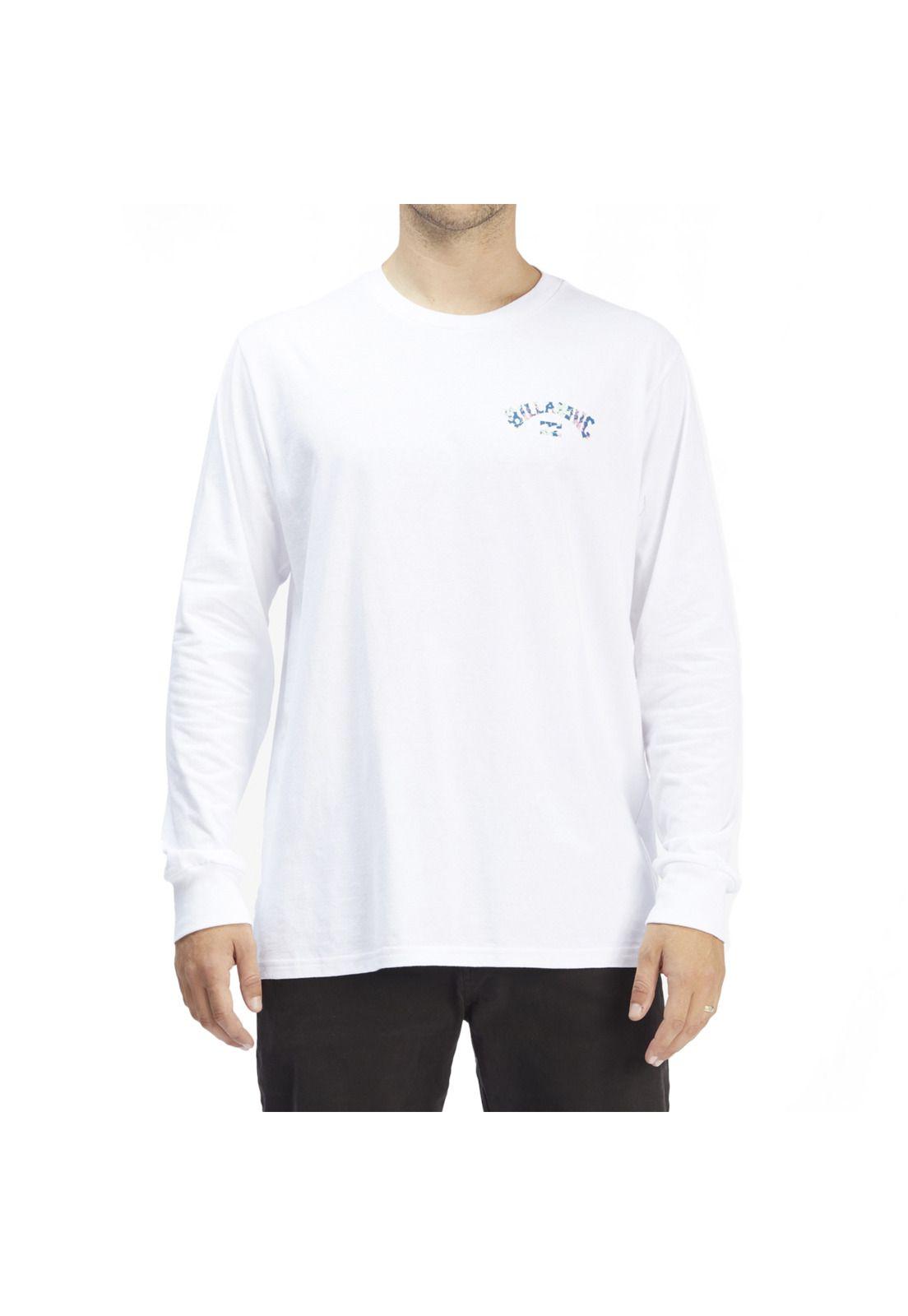 Polera M/L Hombre Arch Fill Blanco-0