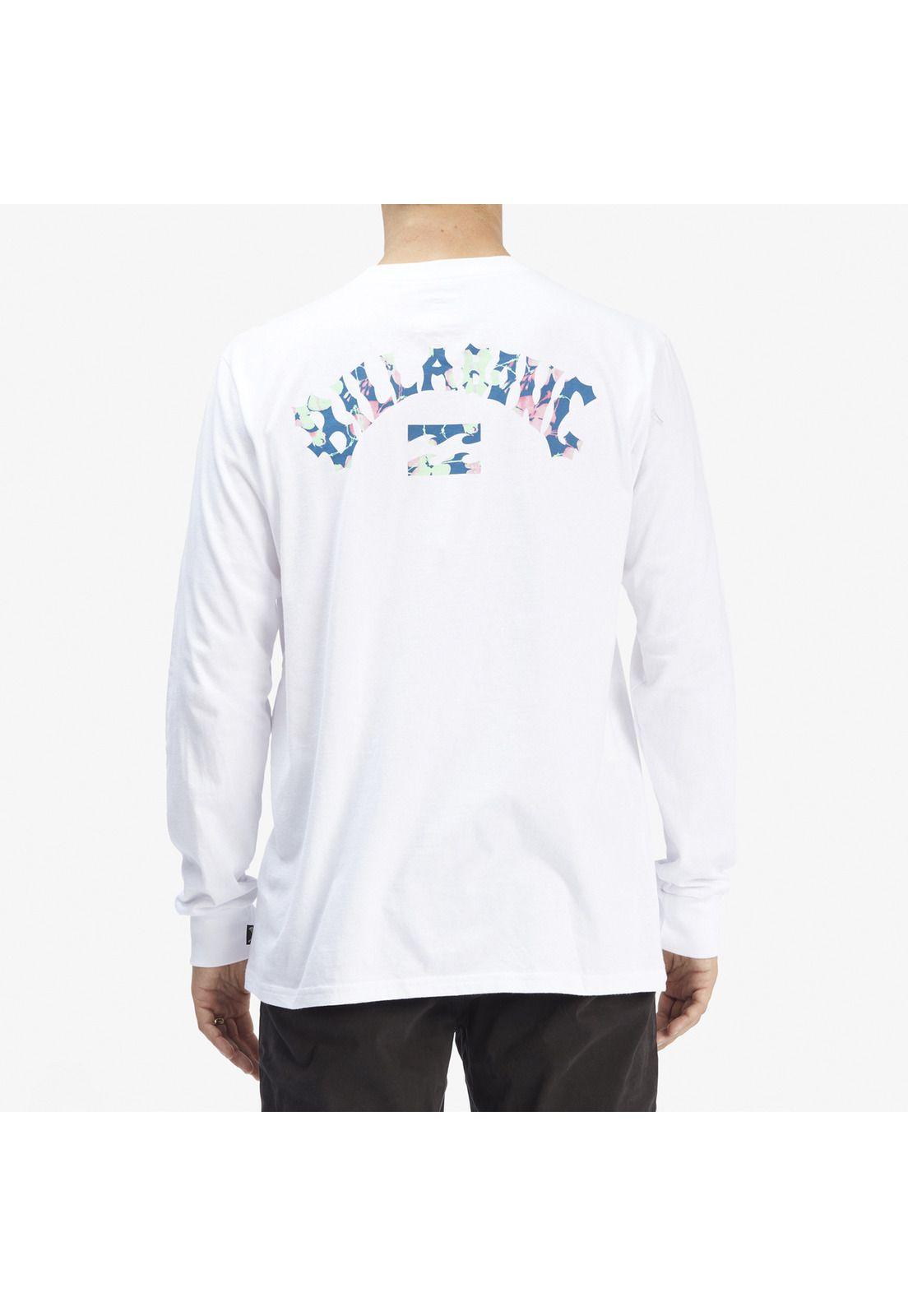 Polera M/L Hombre Arch Fill Blanco-2