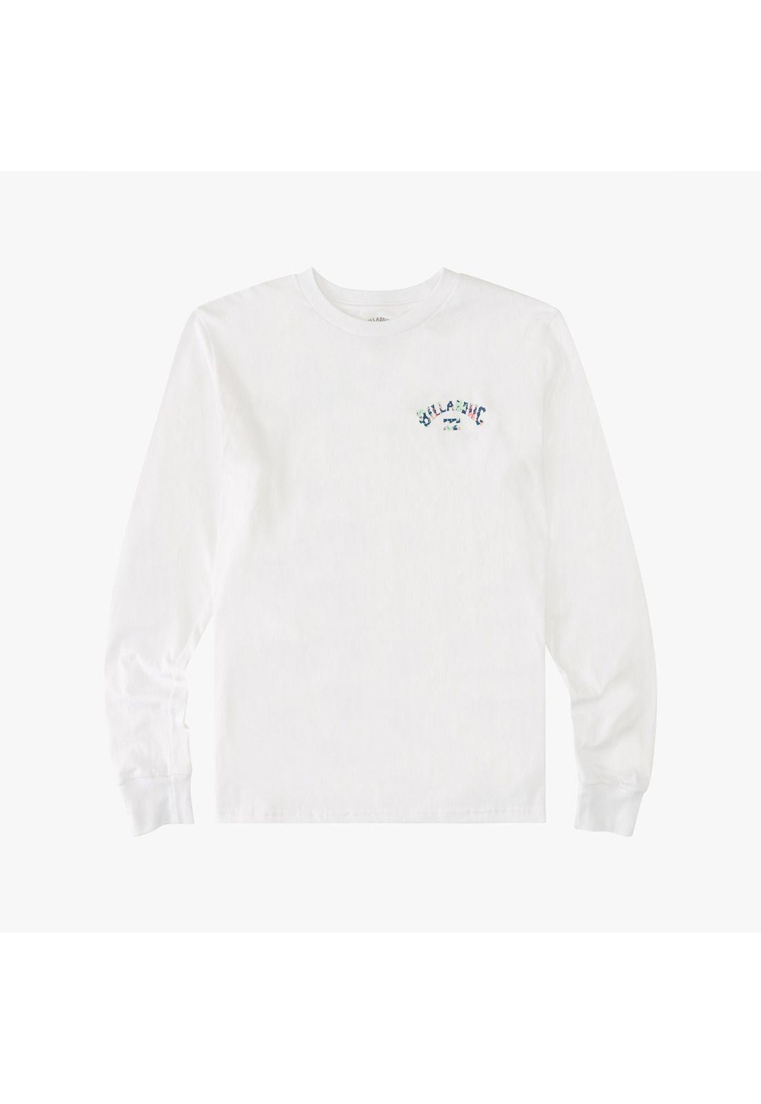 Polera M/L Hombre Arch Fill Blanco-4