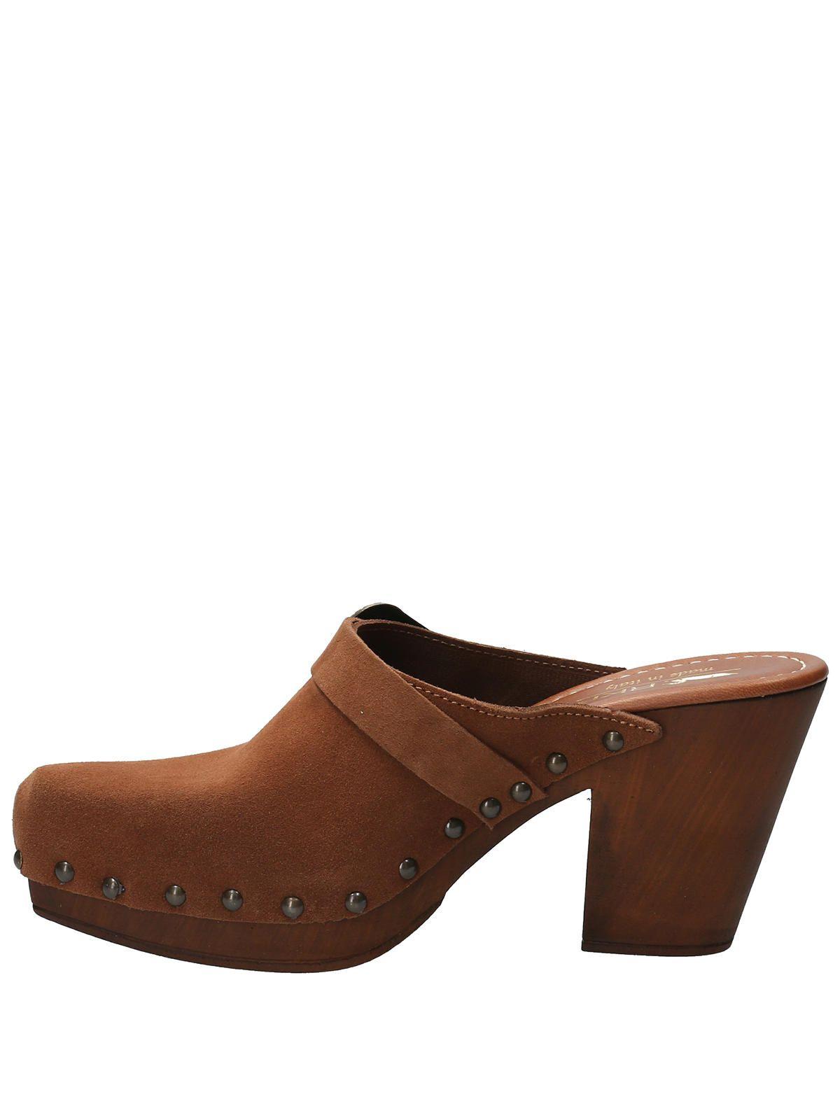 Sueco Cuero Mujer Padua Café-5